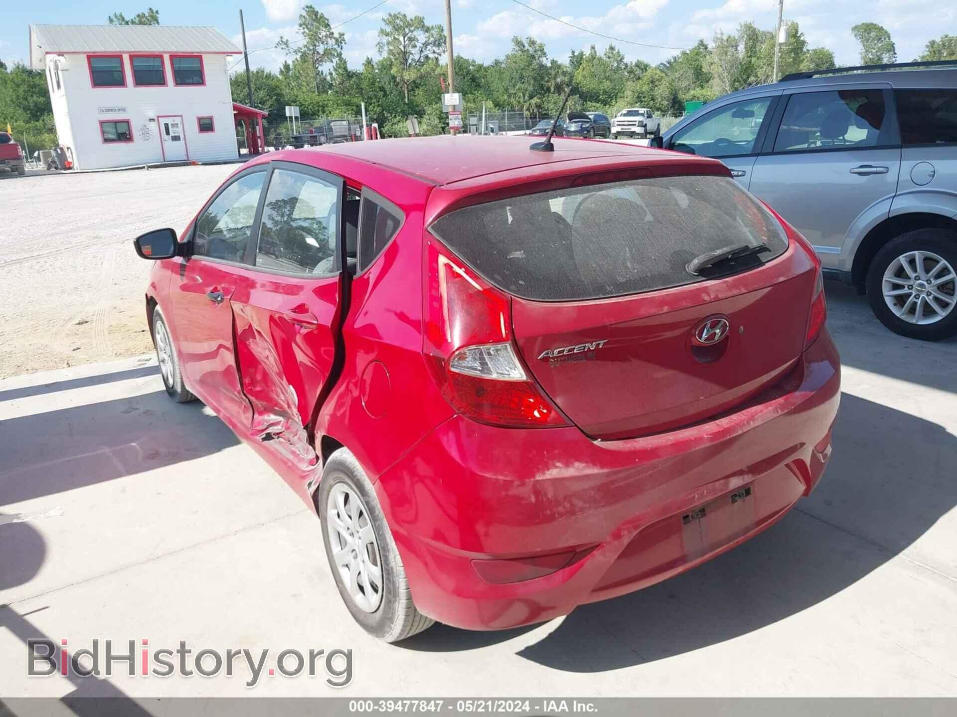 2012 HYUNDAI ACCENT - VIN: KMHCT5AE2CU012767 - Фото 3
