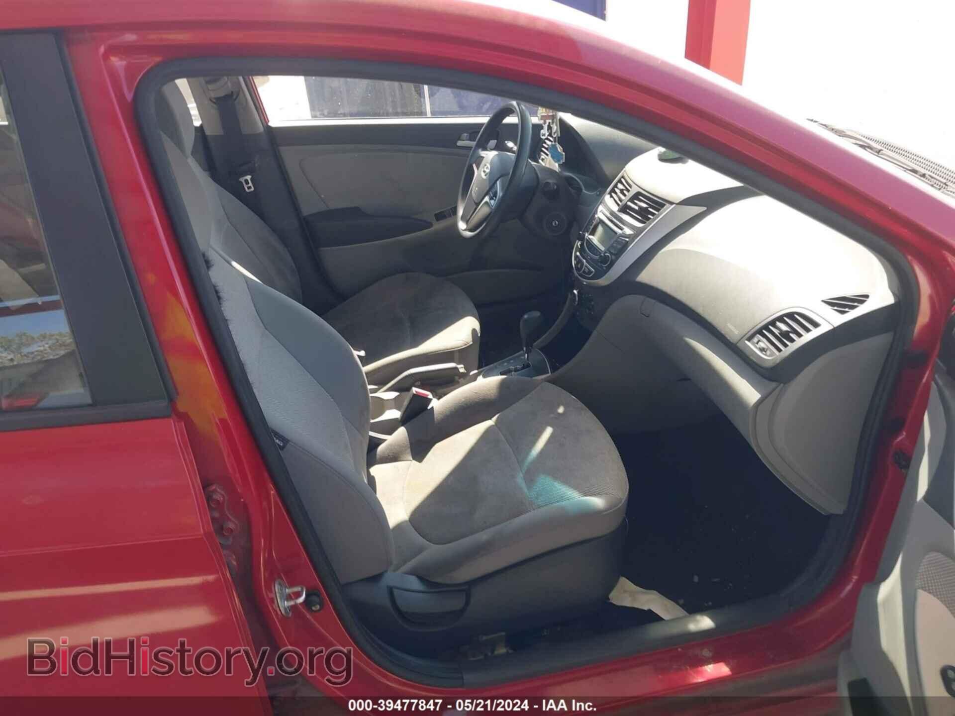 2012 HYUNDAI ACCENT - VIN: KMHCT5AE2CU012767 - Фото 5