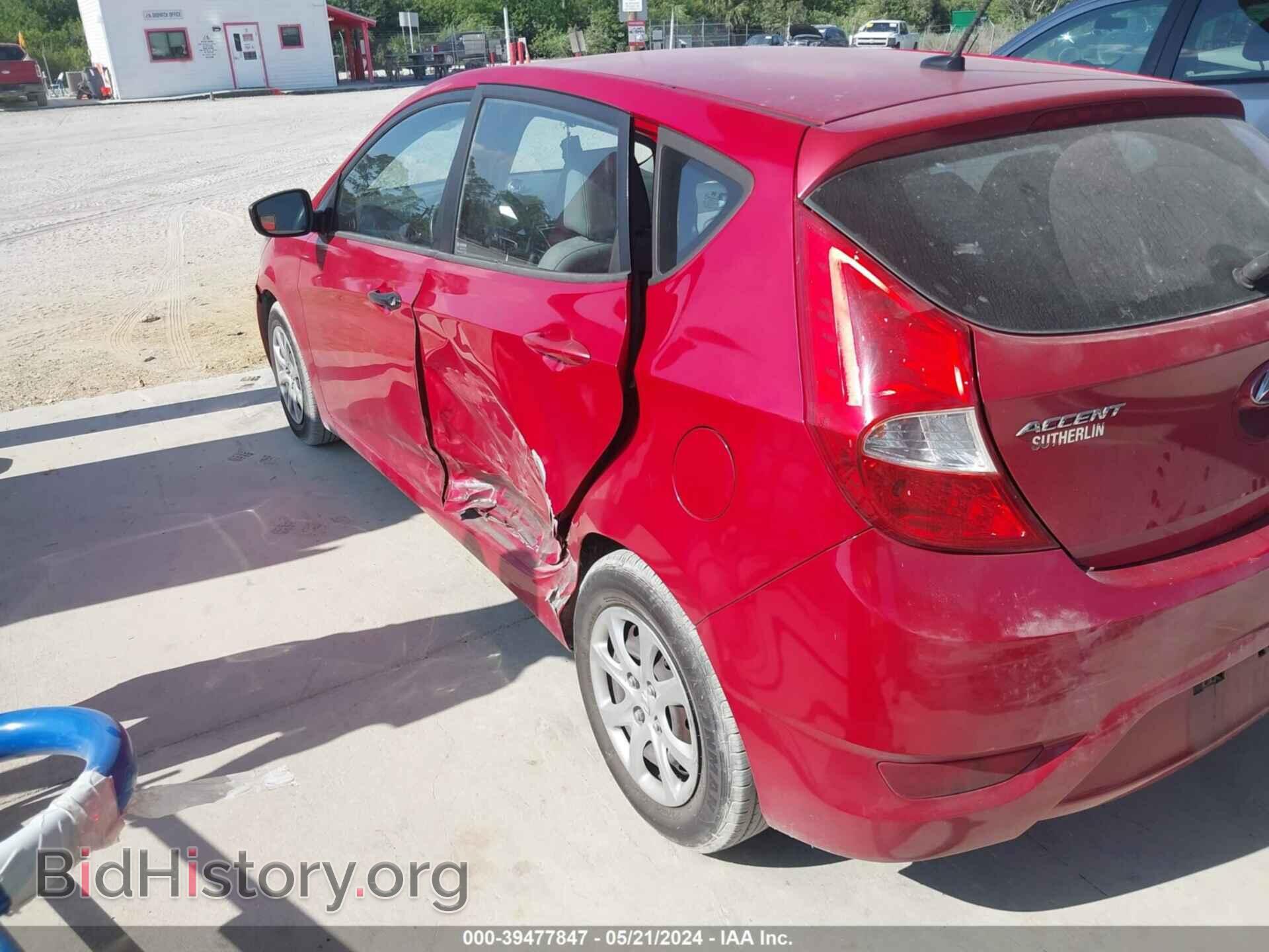 2012 HYUNDAI ACCENT - VIN: KMHCT5AE2CU012767 - Фото 6