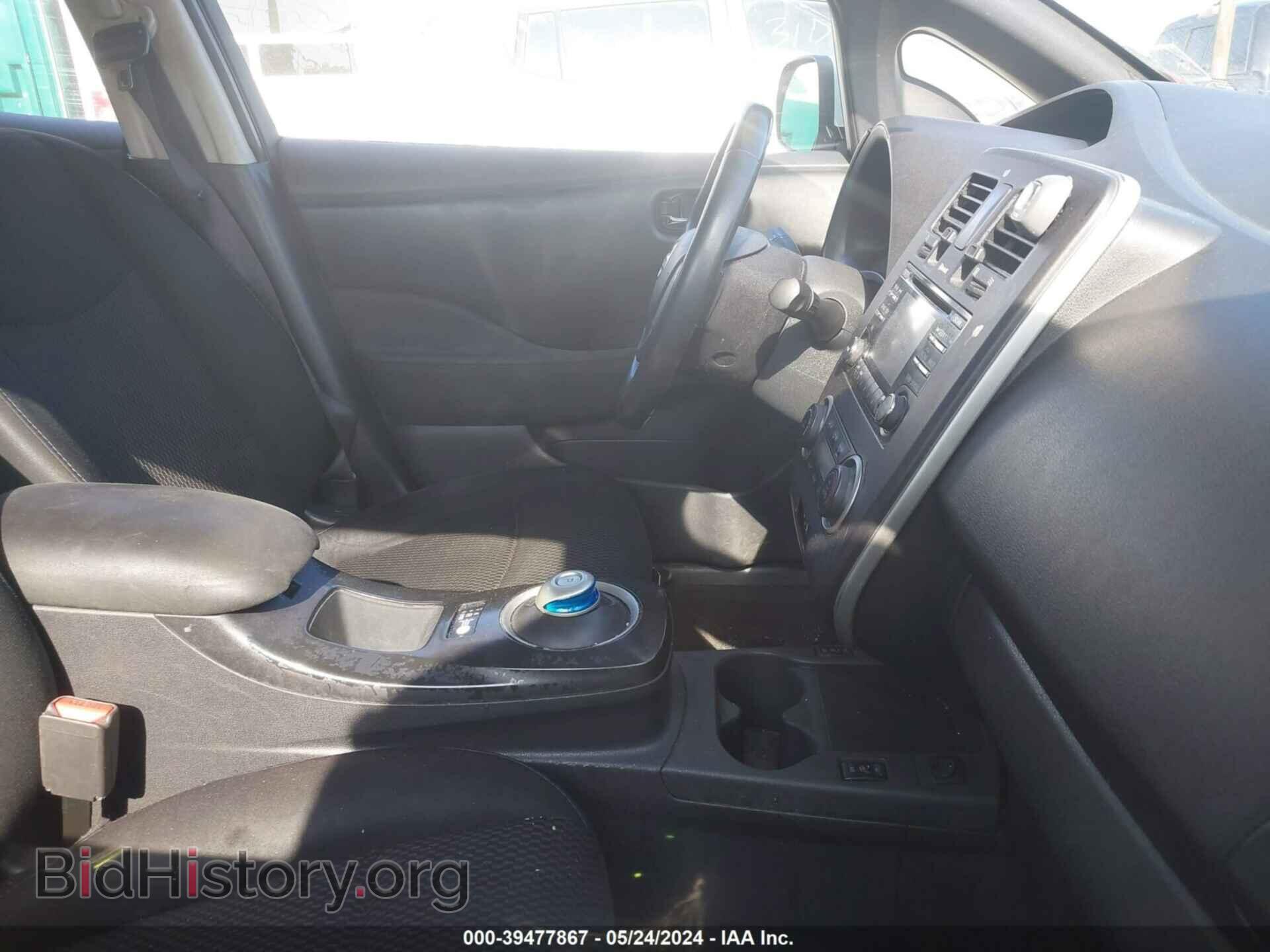 2013 NISSAN LEAF - VIN: 1N4AZ0CP2DC410747 - Фото 5