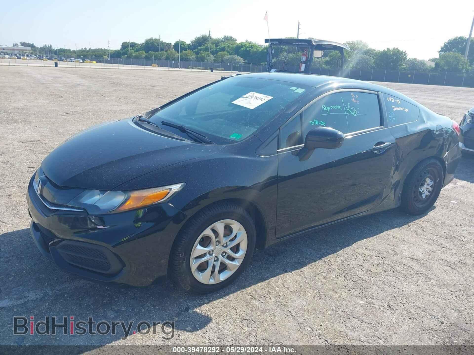2015 HONDA CIVIC - VIN: 2HGFG3B56FH531483 - Фото 2
