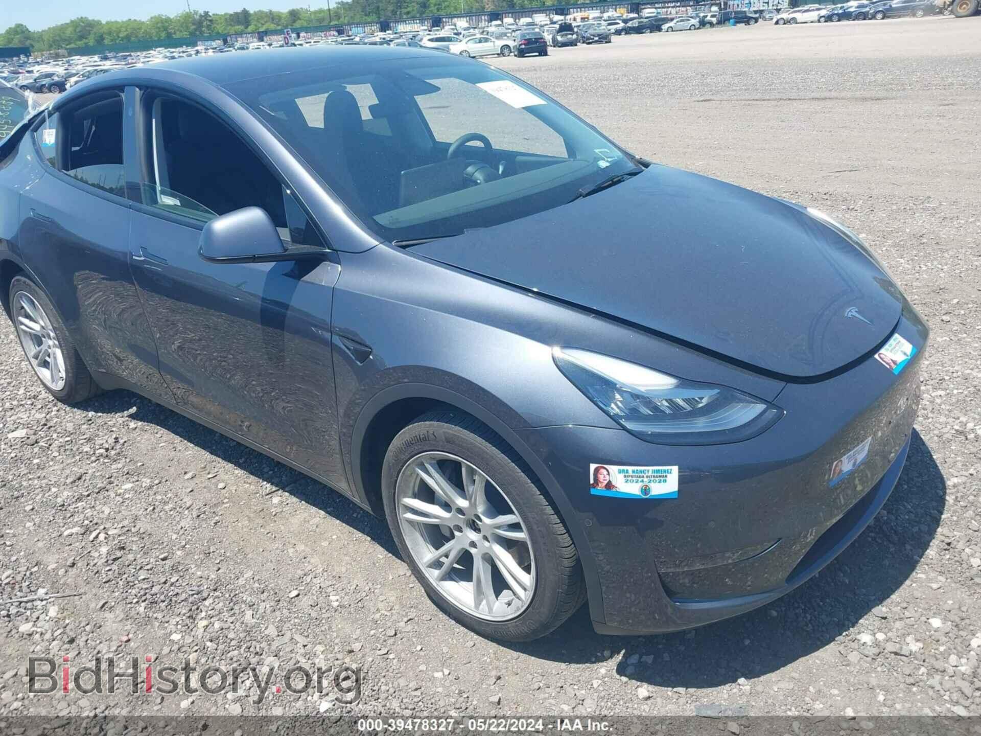 Photo 7SAYGAEE2NF400484 - TESLA MODEL Y 2022
