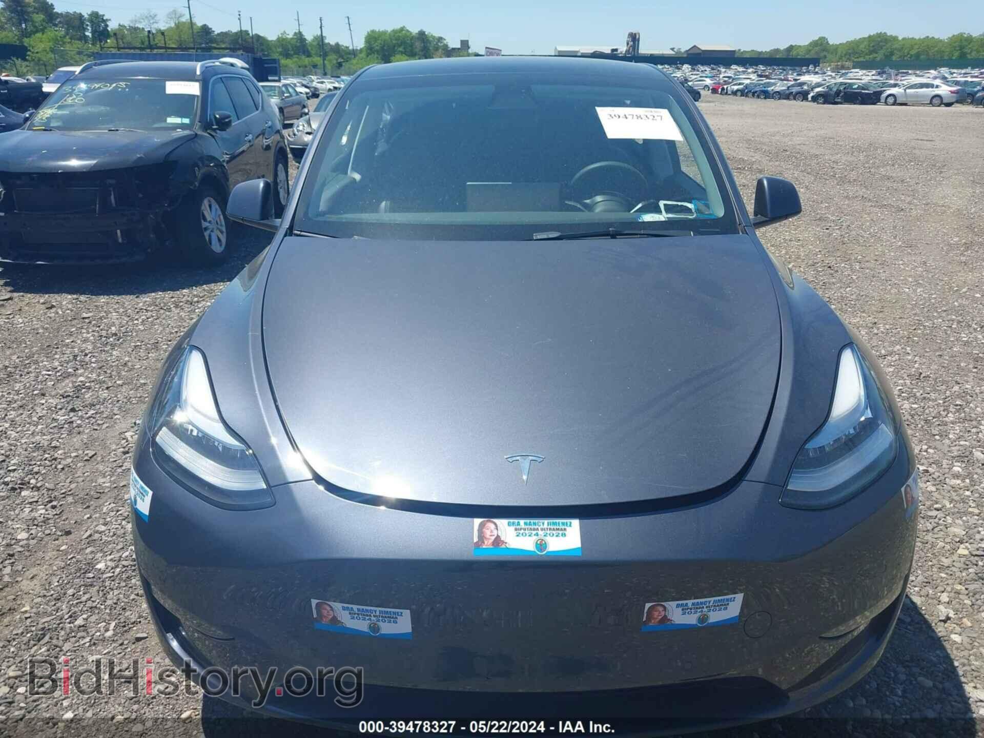 2022 TESLA MODEL Y - VIN: 7SAYGAEE2NF400484 - Фото 12
