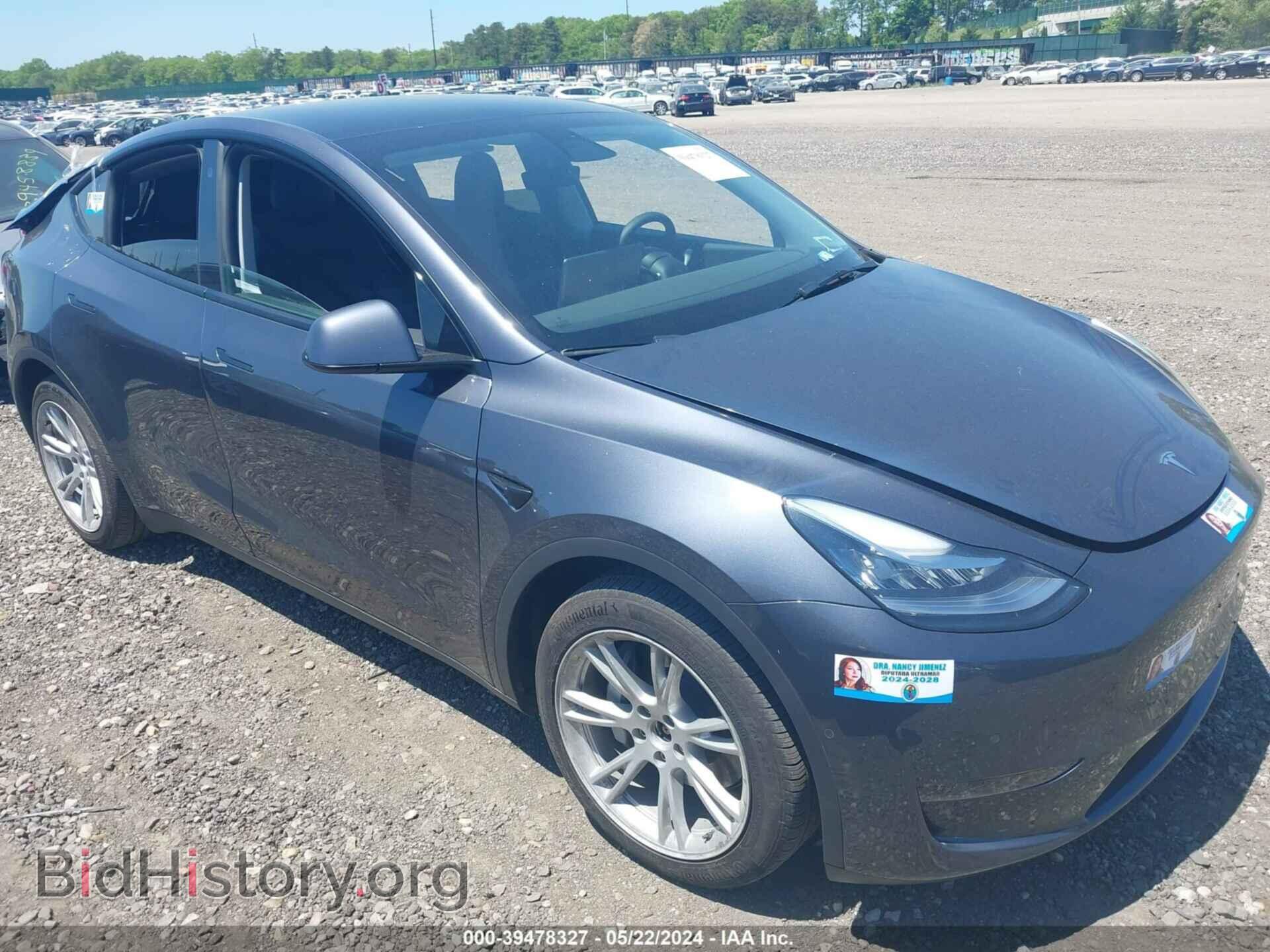 2022 TESLA MODEL Y - VIN: 7SAYGAEE2NF400484 - Фото 13