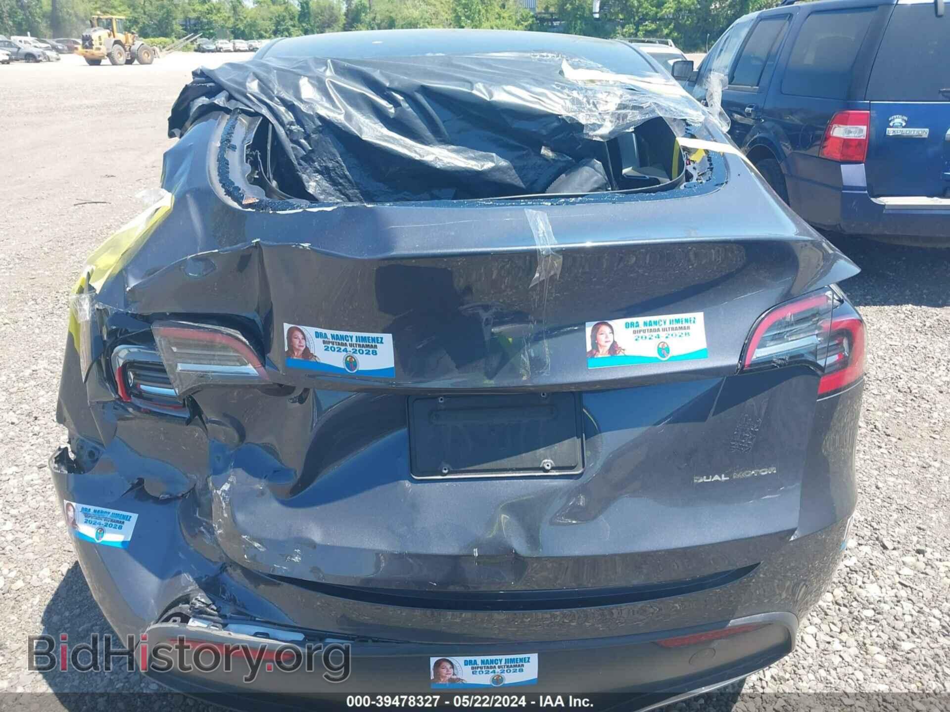 2022 TESLA MODEL Y - VIN: 7SAYGAEE2NF400484 - Фото 16