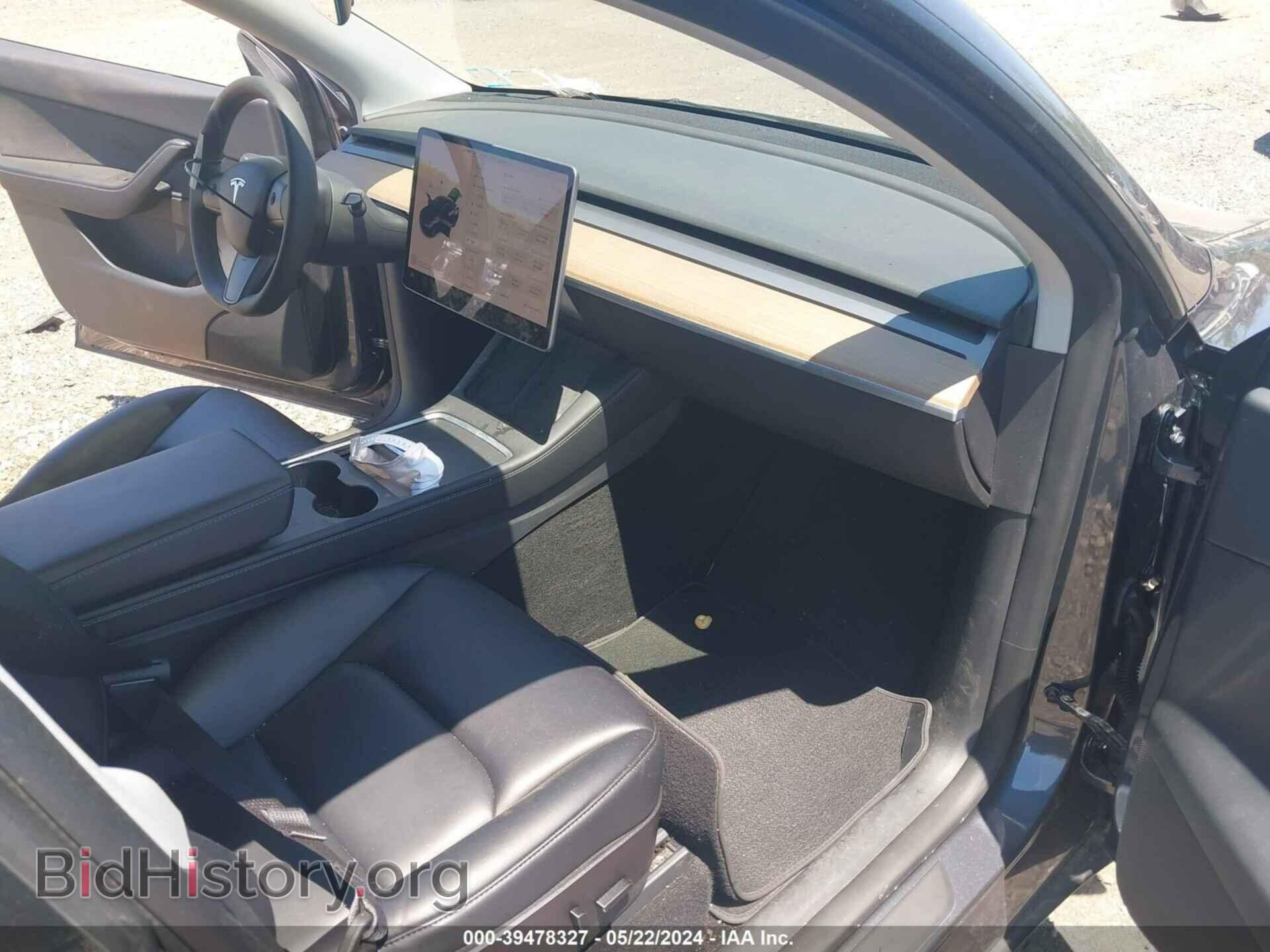 2022 TESLA MODEL Y - VIN: 7SAYGAEE2NF400484 - Фото 5