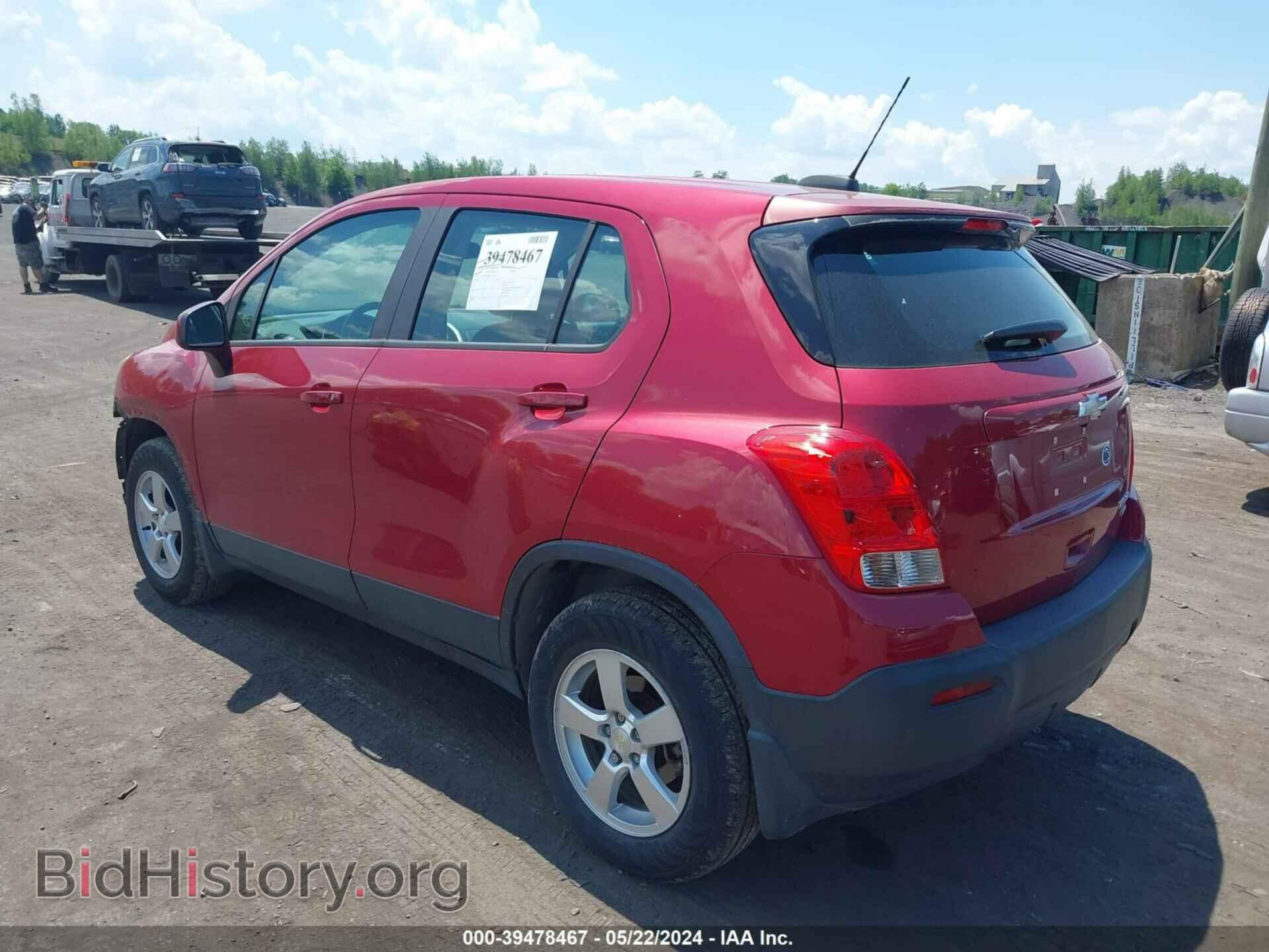 2015 CHEVROLET TRAX - VIN: KL7CJPSB8FB071748 - Фото 3
