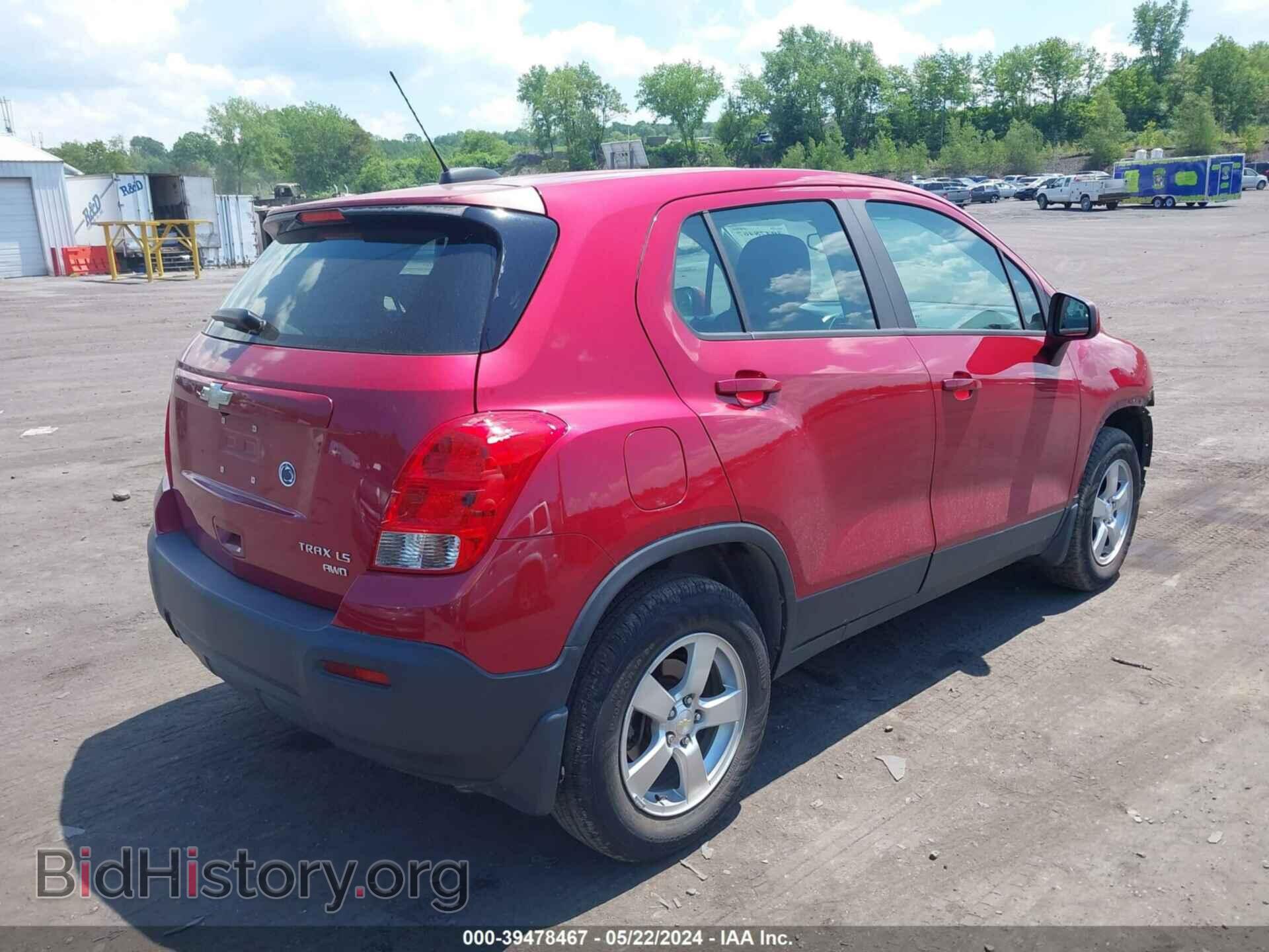 2015 CHEVROLET TRAX - VIN: KL7CJPSB8FB071748 - Фото 4