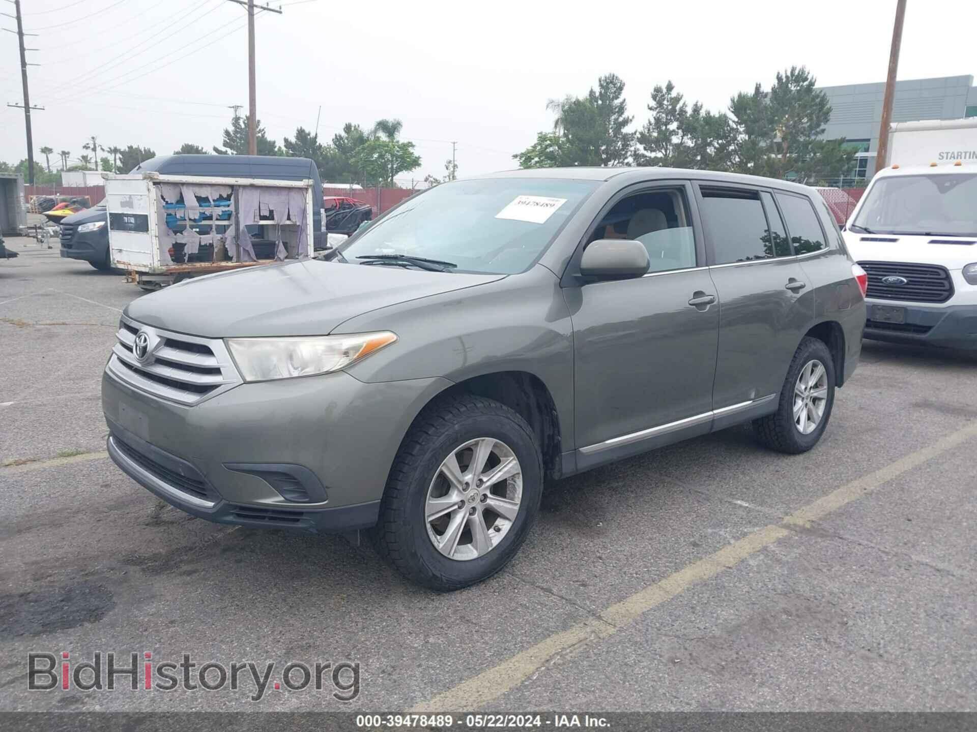 2011 TOYOTA HIGHLANDER - VIN: 5TDZA3EH8BS015253 - Фото 2