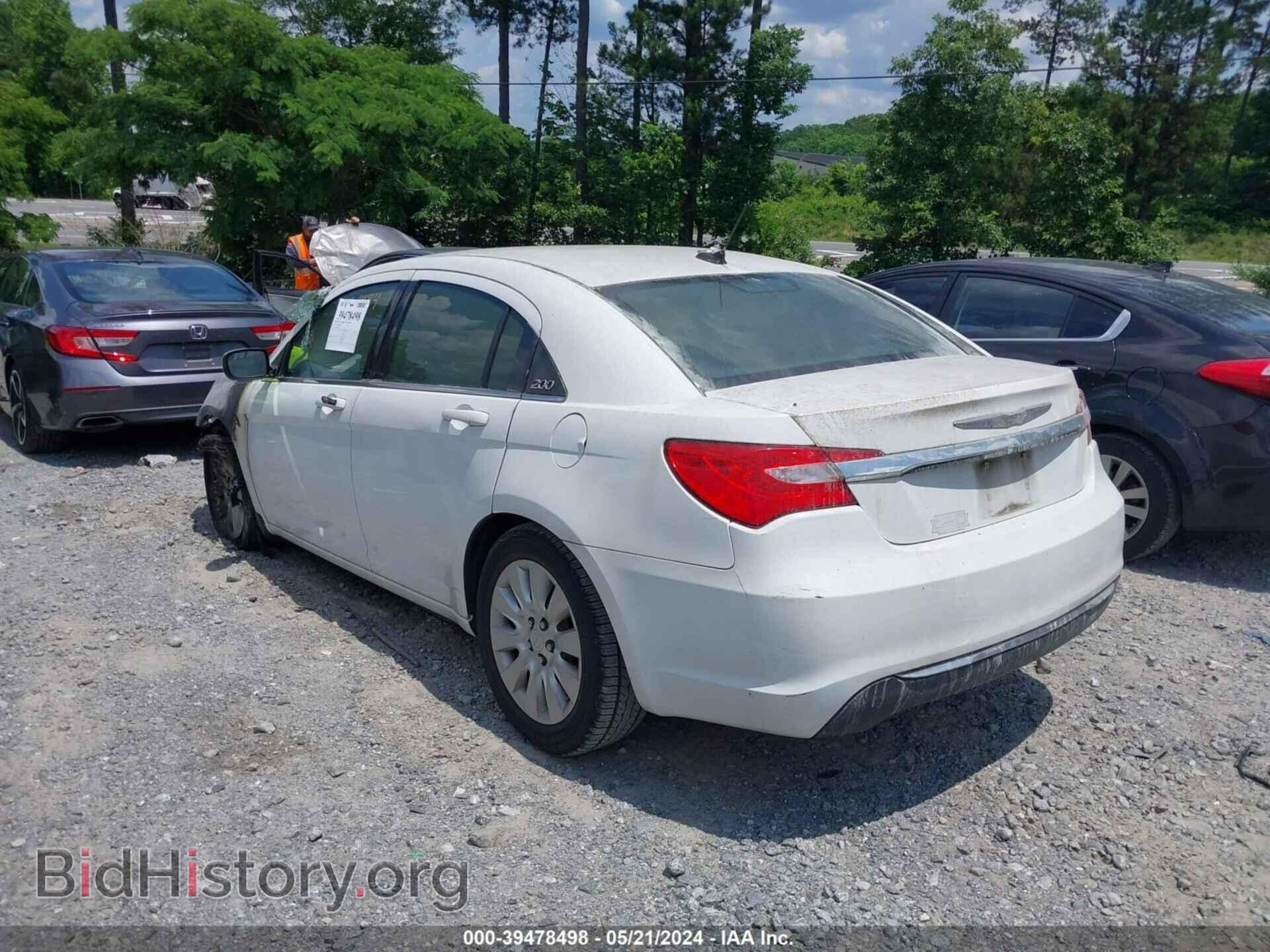 2012 CHRYSLER 200 - VIN: 1C3CCBAB8CN145587 - Фото 3