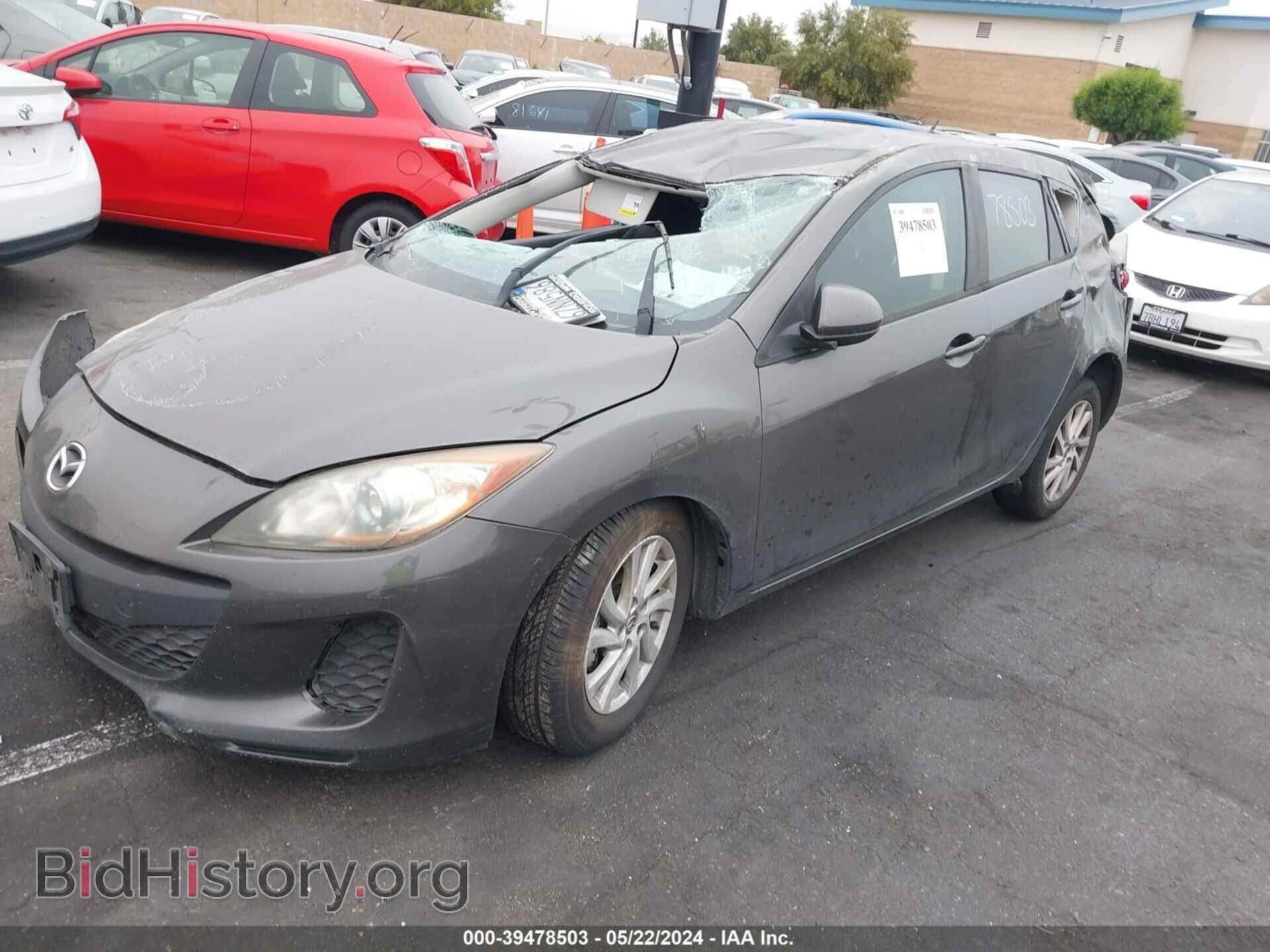2013 MAZDA MAZDA3 - VIN: JM1BL1LP7D1737081 - Фото 2