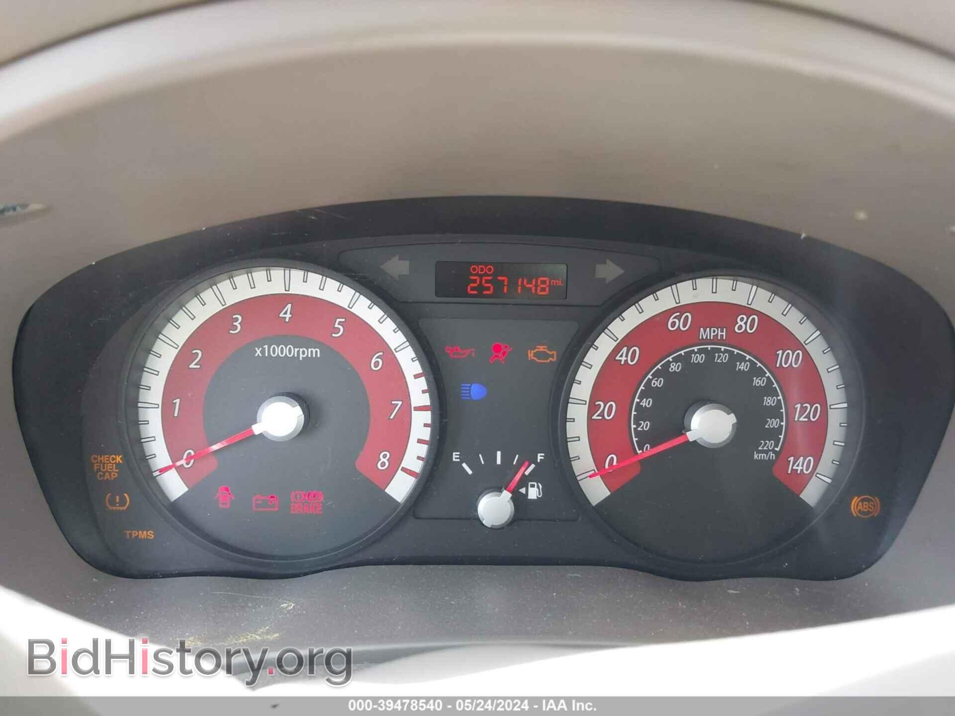 2011 KIA RIO - VIN: KNADH4A34B6937800 - Фото 7