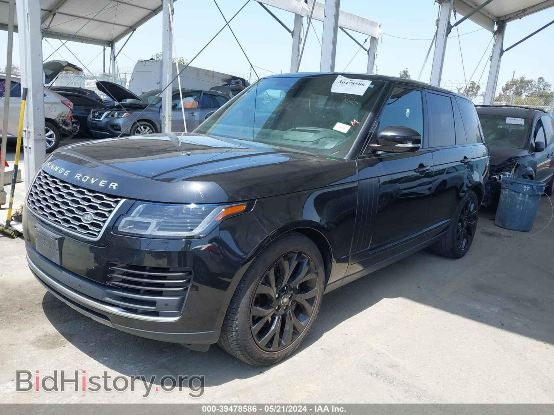 2020 LAND ROVER RANGE ROVER - VIN: SALGS2SE2LA573437 - Фото 2