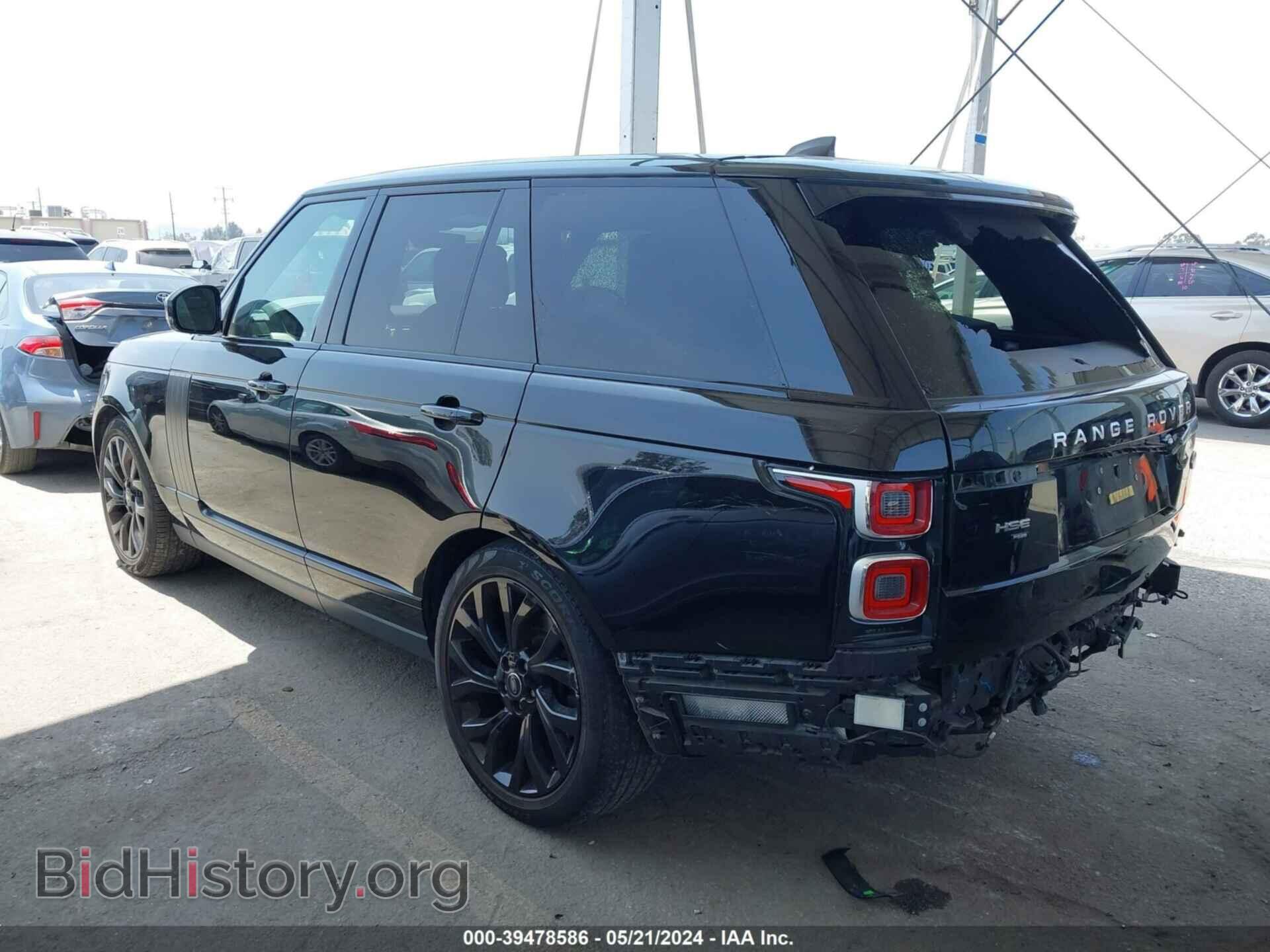 2020 LAND ROVER RANGE ROVER - VIN: SALGS2SE2LA573437 - Фото 3