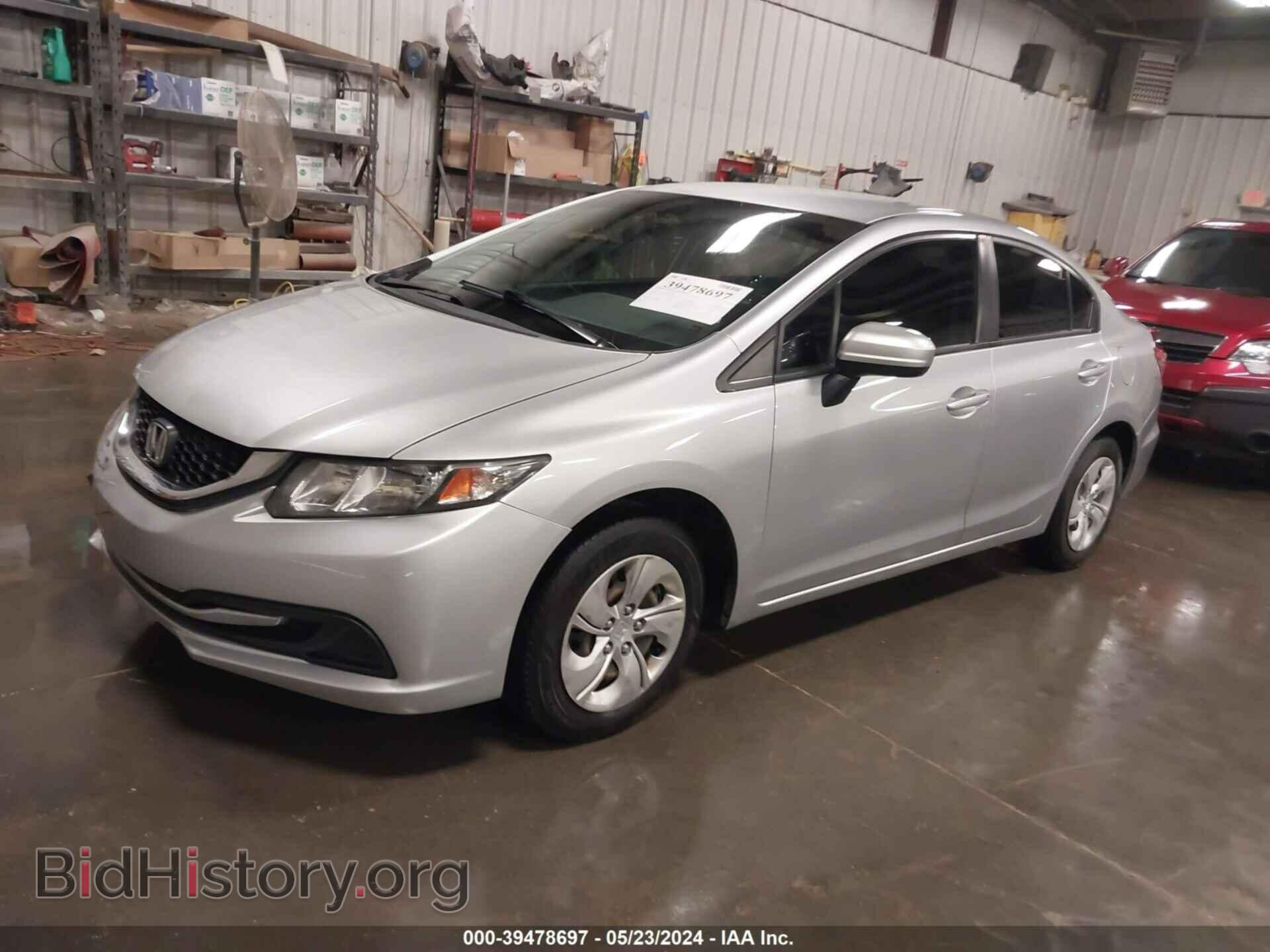 2014 HONDA CIVIC - VIN: 19XFB2F55EE027082 - Фото 2