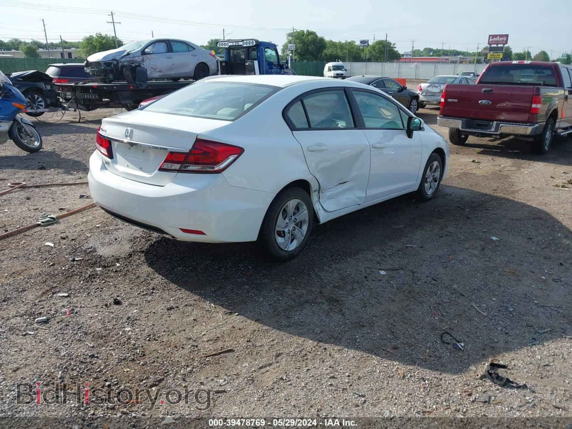 2015 HONDA CIVIC - VIN: 19XFB2F55FE290416 - Фото 4