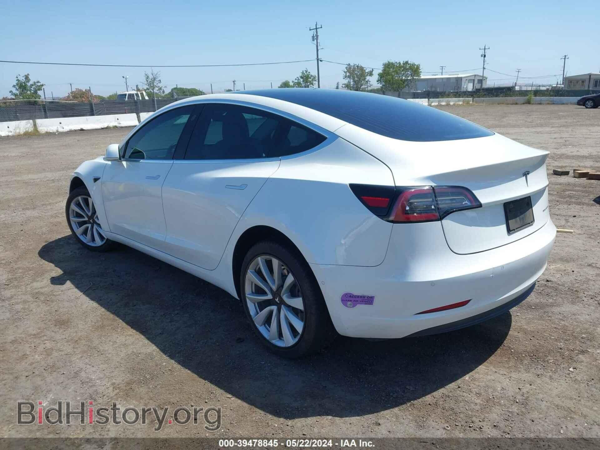 2019 TESLA MODEL 3 - VIN: 5YJ3E1EB8KF437277 - Фото 3
