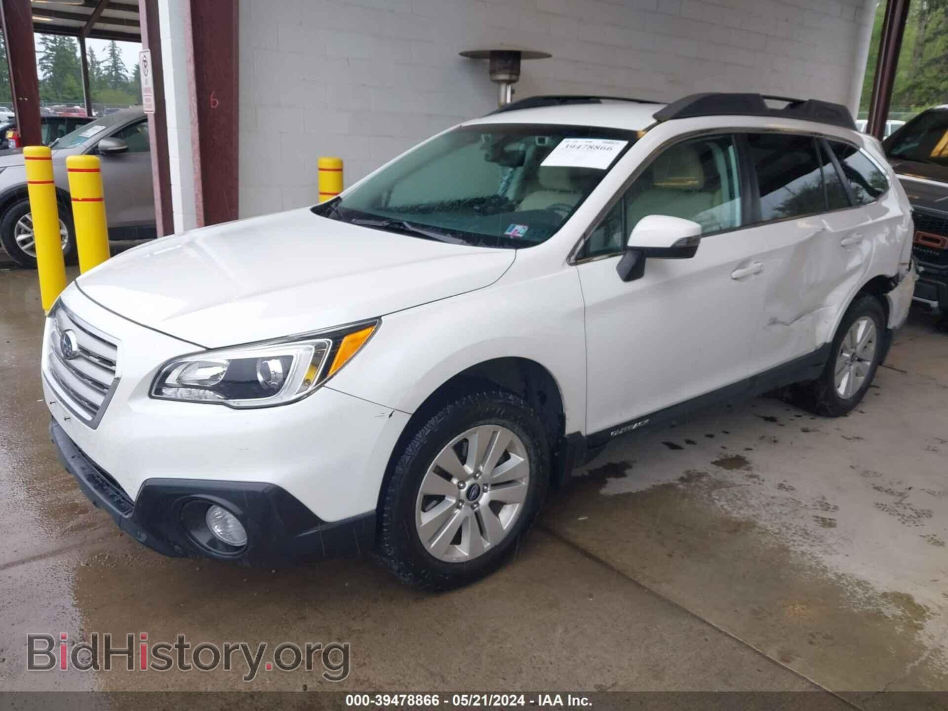2017 SUBARU OUTBACK - VIN: 4S4BSAFC9H3348766 - Фото 2