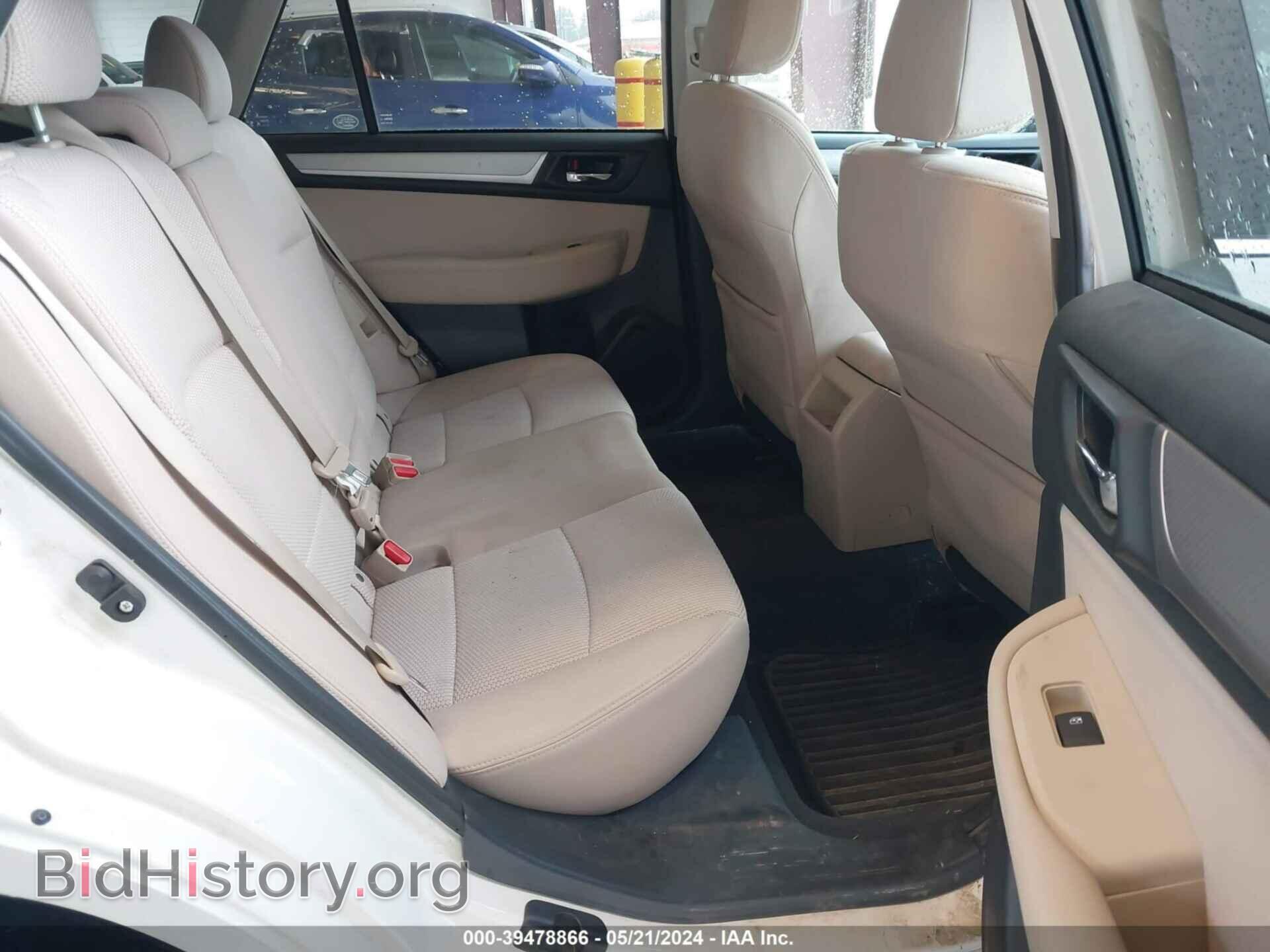 2017 SUBARU OUTBACK - VIN: 4S4BSAFC9H3348766 - Фото 8