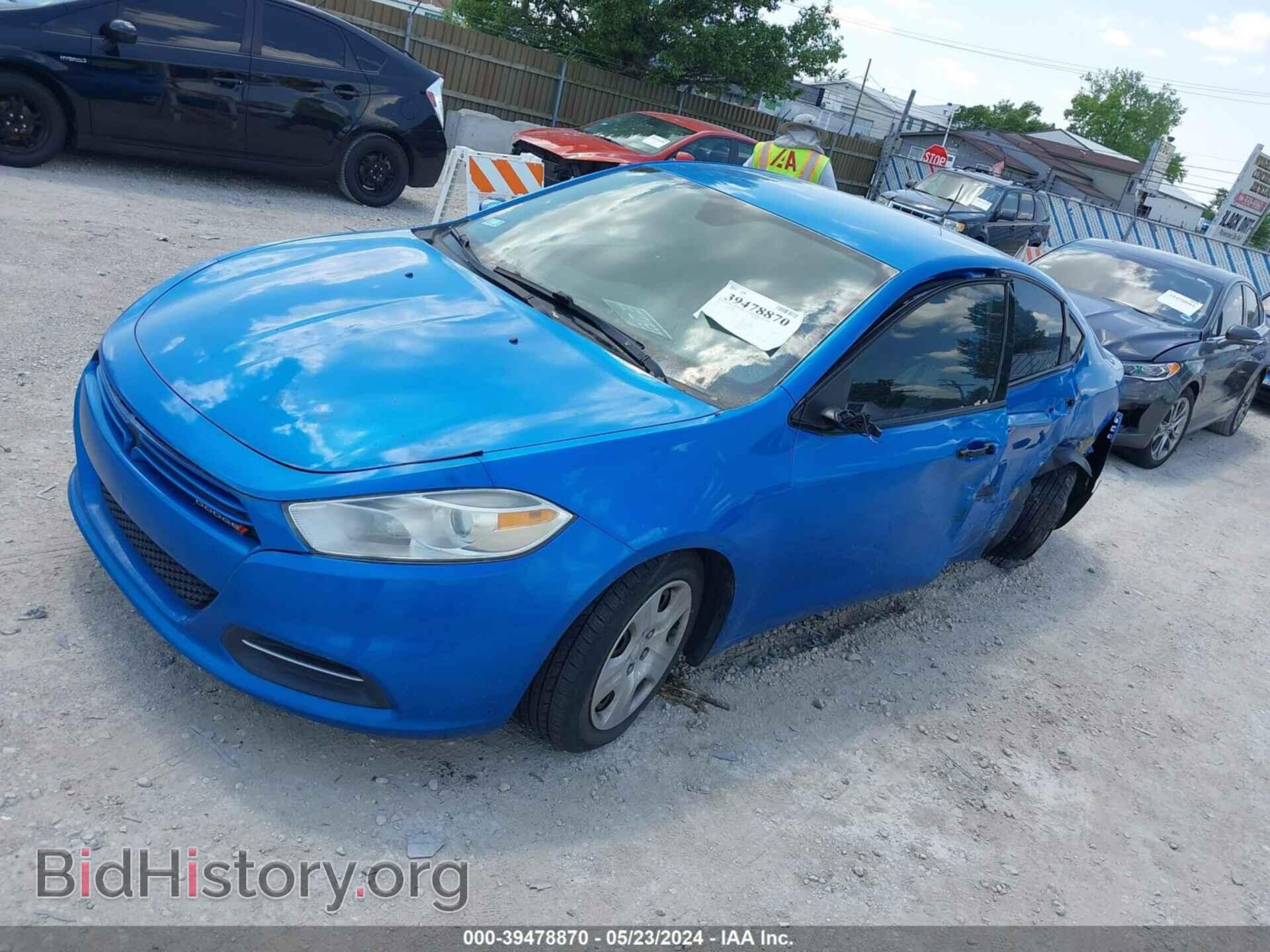 2015 DODGE DART - VIN: 1C3CDFAA6FD363601 - Фото 2