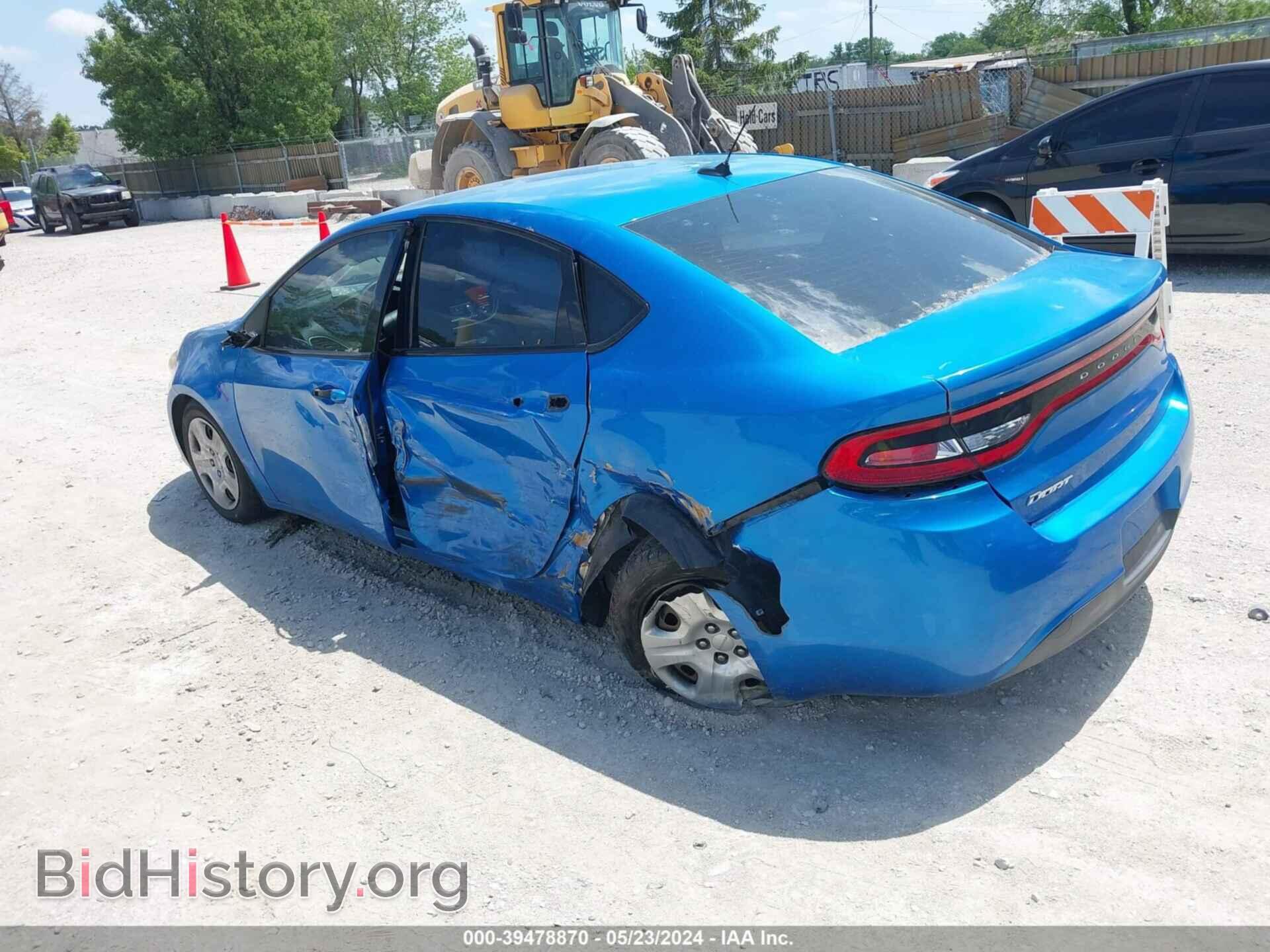 2015 DODGE DART - VIN: 1C3CDFAA6FD363601 - Фото 3