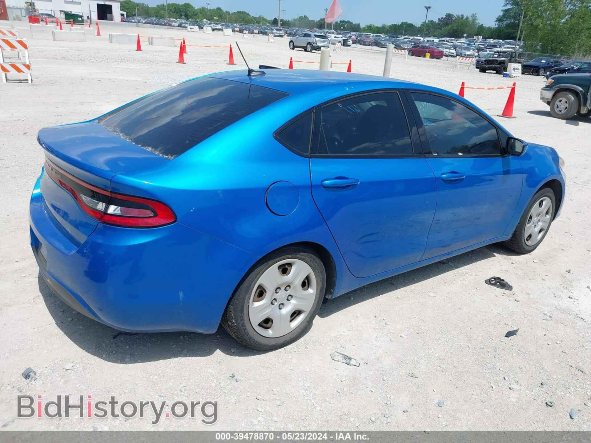2015 DODGE DART - VIN: 1C3CDFAA6FD363601 - Фото 4