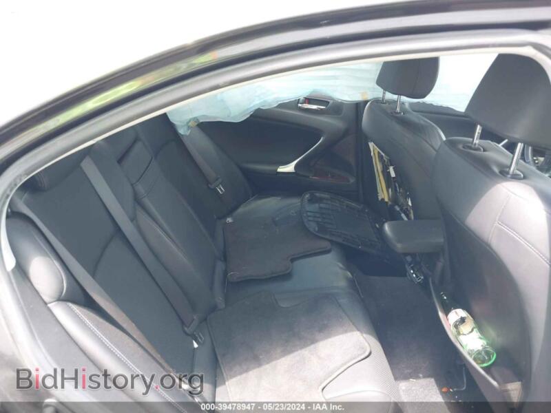2007 Lexus IS 250 (VIN JTHCK262872016231) — фото 8 из 14