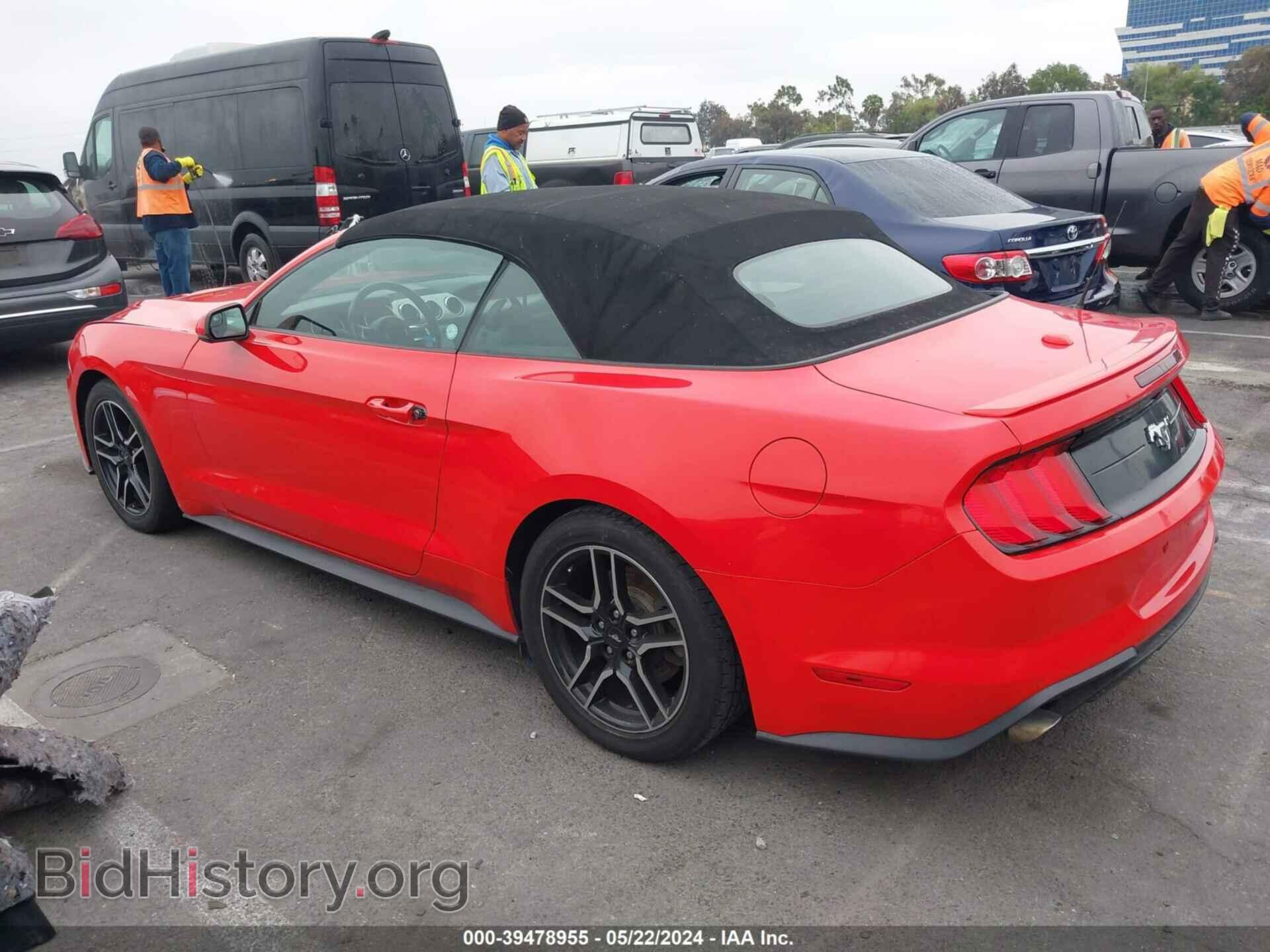 2018 FORD MUSTANG - VIN: 1FATP8UH9J5110143 - Фото 3