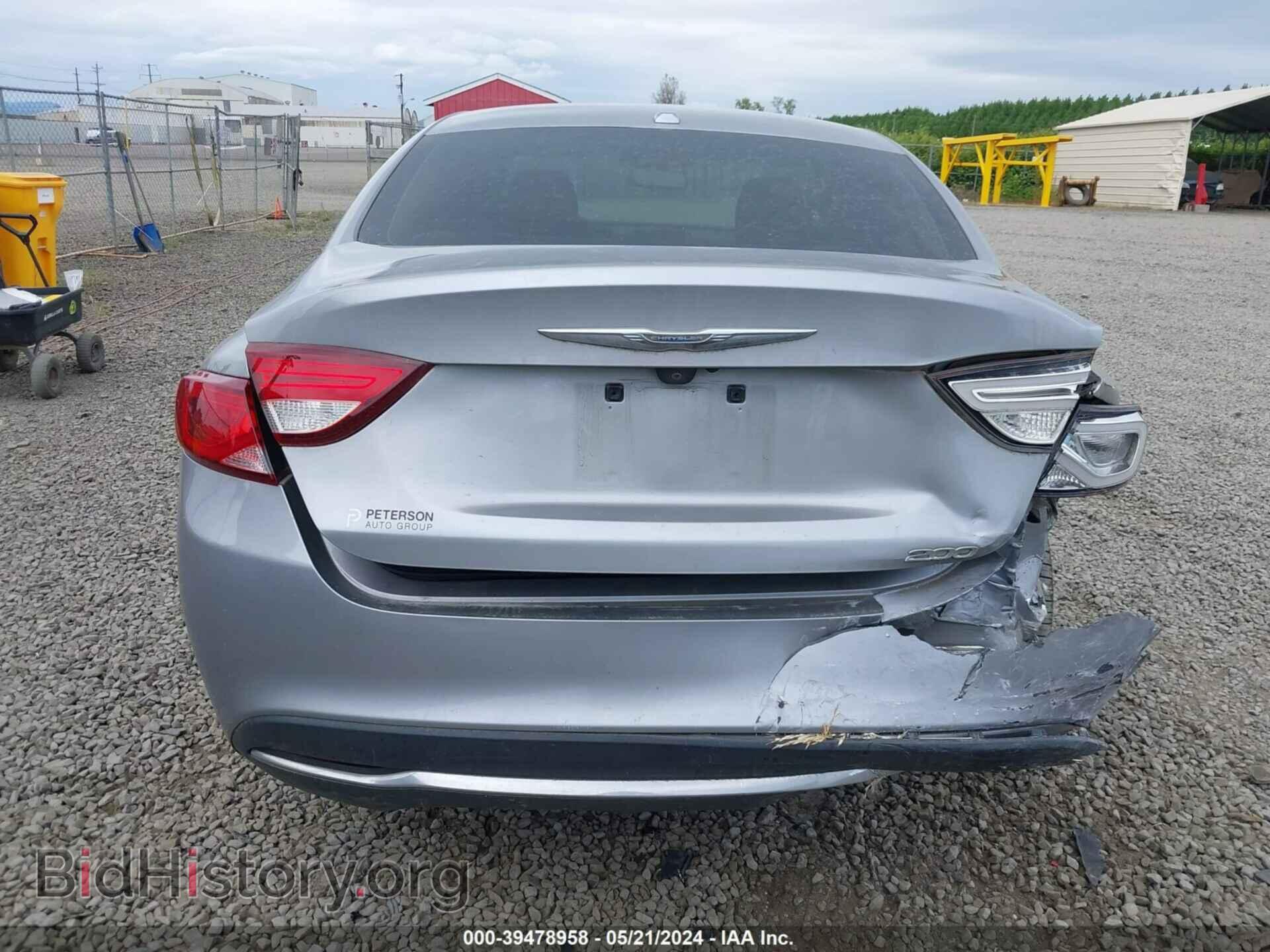 2015 CHRYSLER 200 - VIN: 1C3CCCABXFN626645 - Фото 16