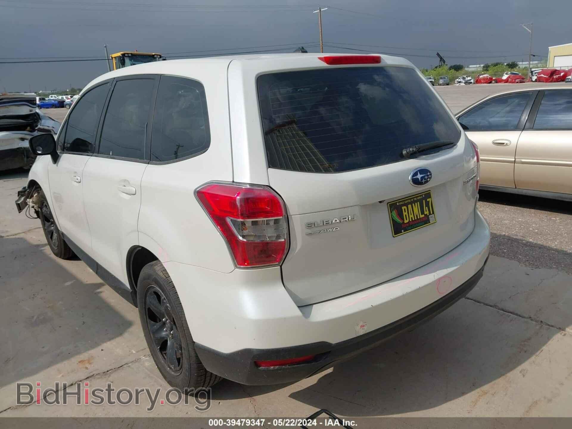 2015 SUBARU FORESTER - VIN: JF2SJAAC3FG590653 - Фото 3