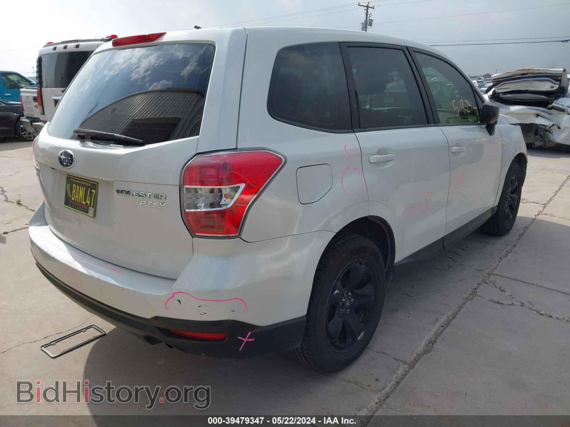 2015 SUBARU FORESTER - VIN: JF2SJAAC3FG590653 - Фото 4