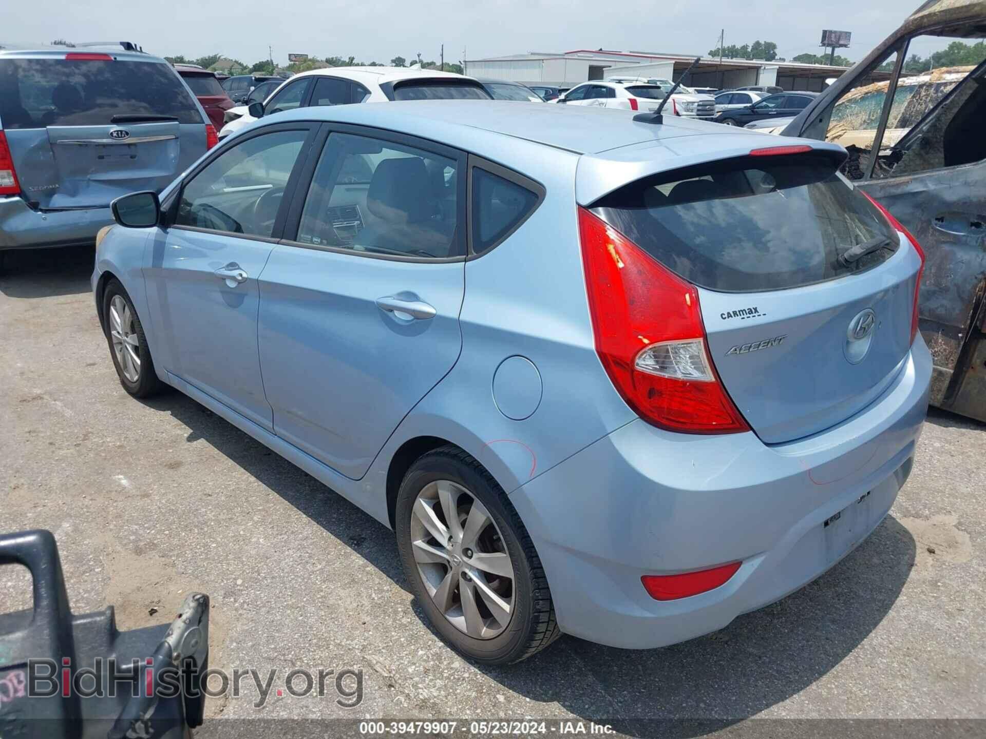 2013 HYUNDAI ACCENT - VIN: KMHCU5AE2DU086320 - Фото 3