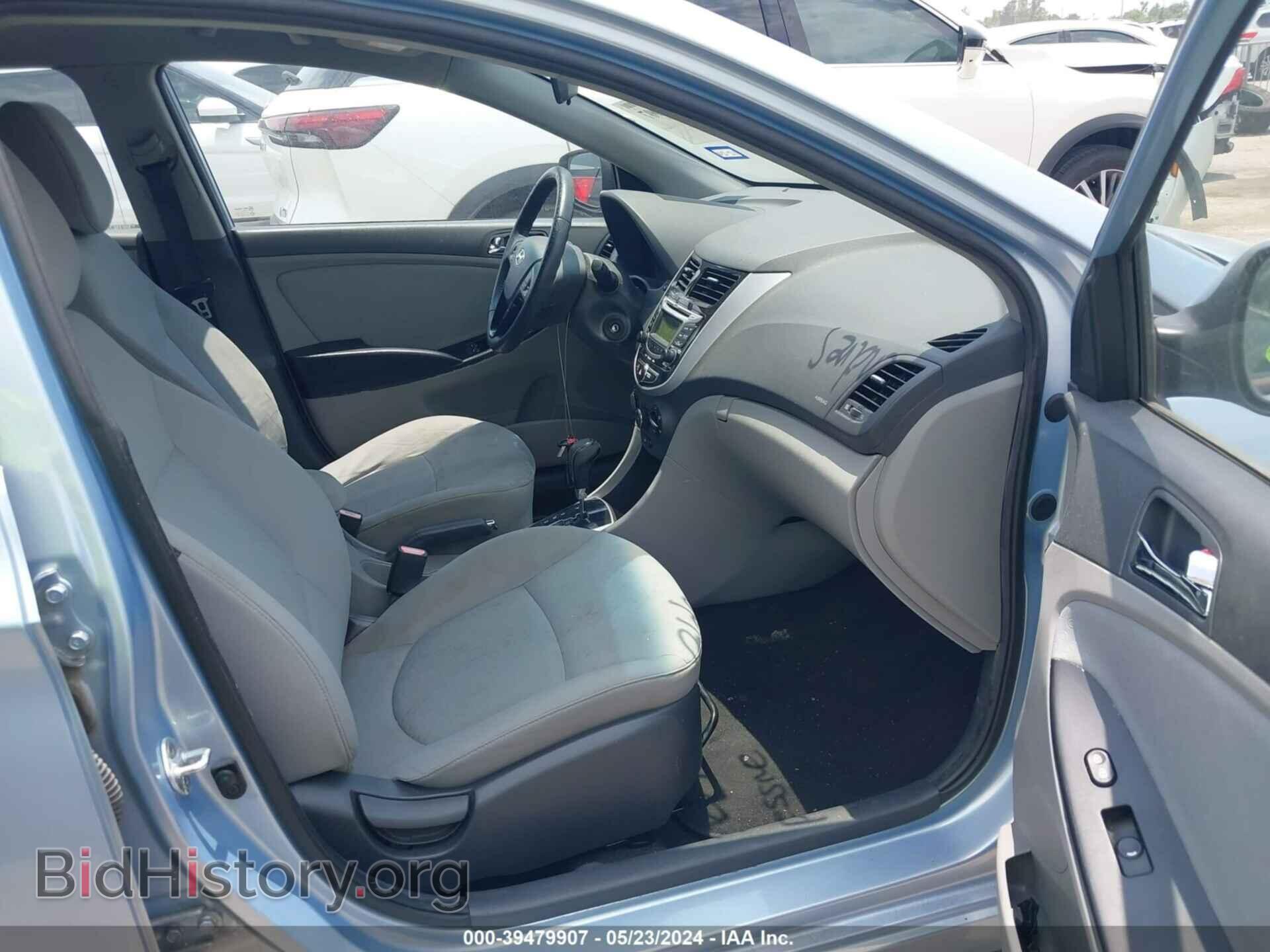 2013 HYUNDAI ACCENT - VIN: KMHCU5AE2DU086320 - Фото 5