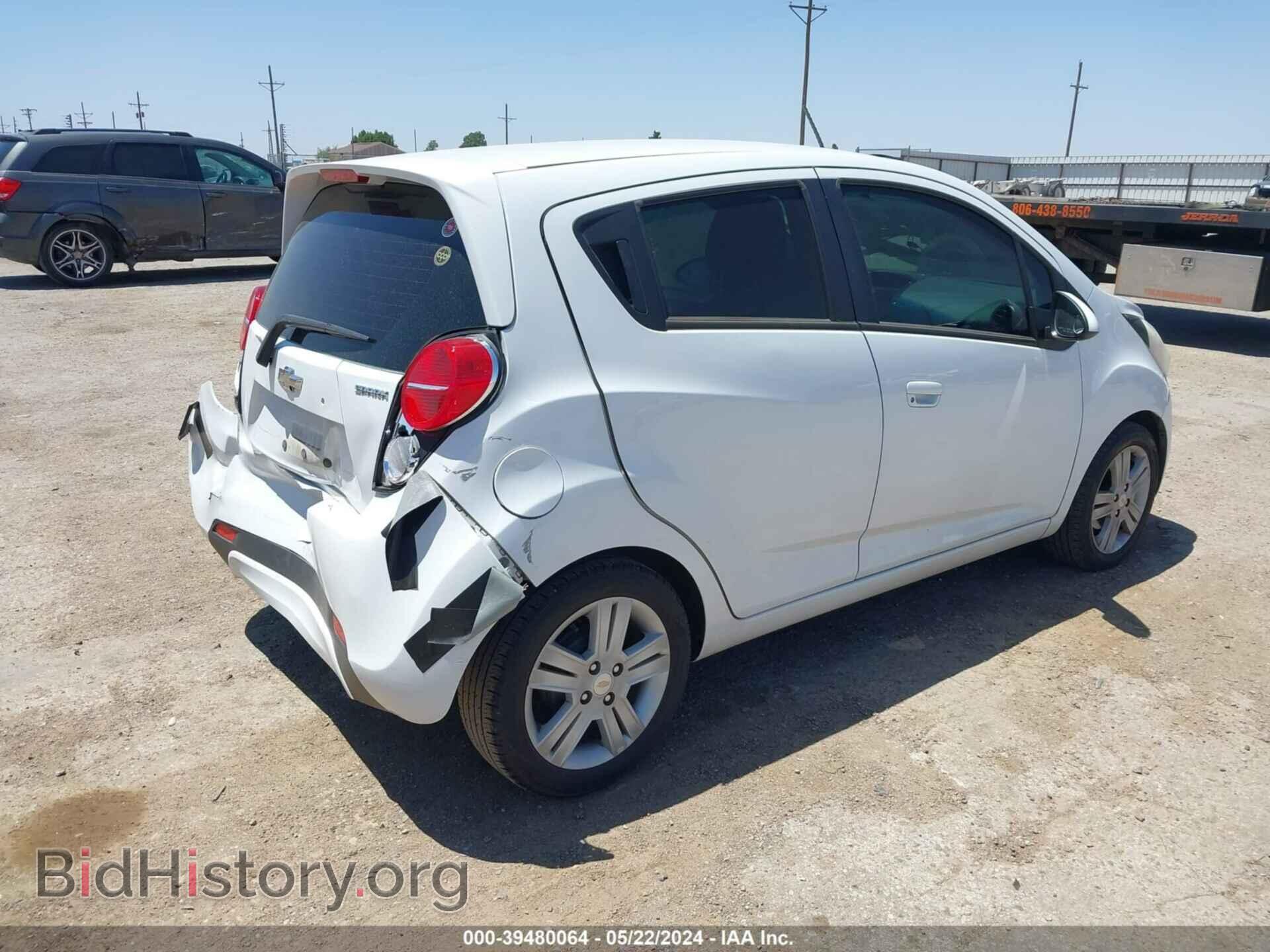 2014 CHEVROLET SPARK - VIN: KL8CD6S95EC567738 - Фото 4