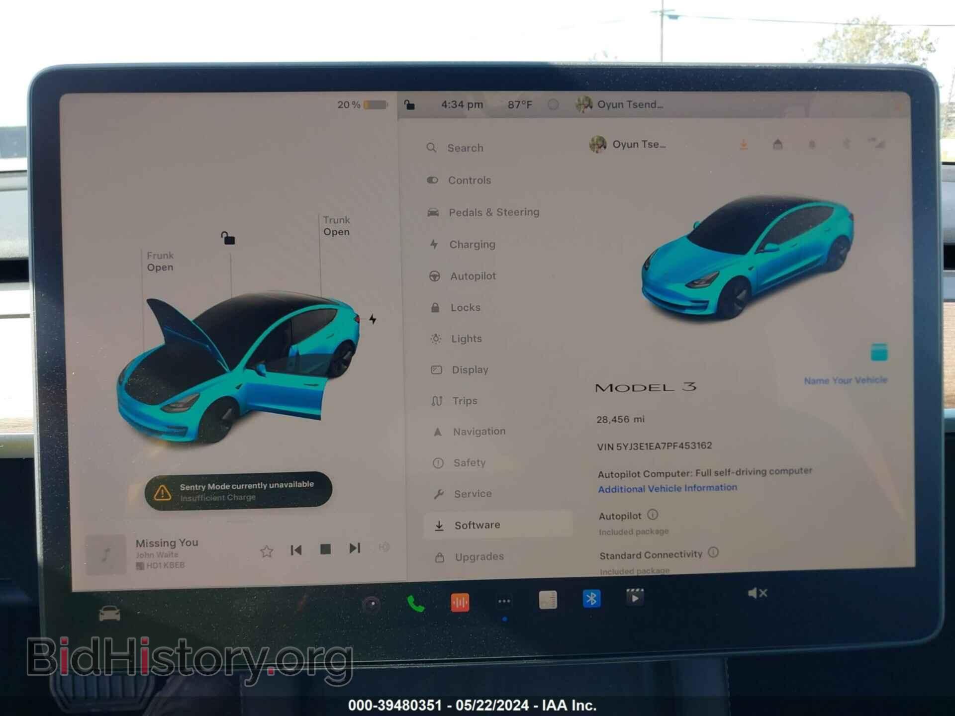 2023 TESLA MODEL 3 - VIN: 5YJ3E1EA7PF453162 - Фото 7