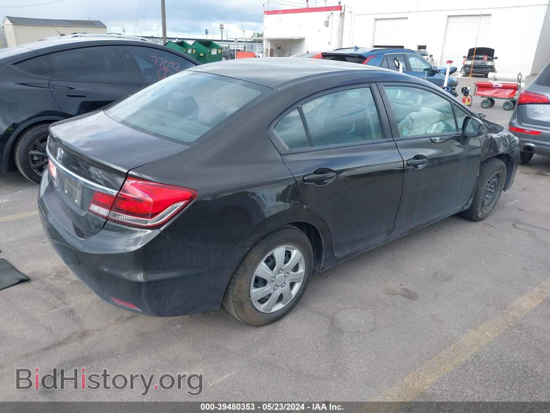 2013 HONDA CIVIC - VIN: 2HGFB2F58DH579986 - Фото 4