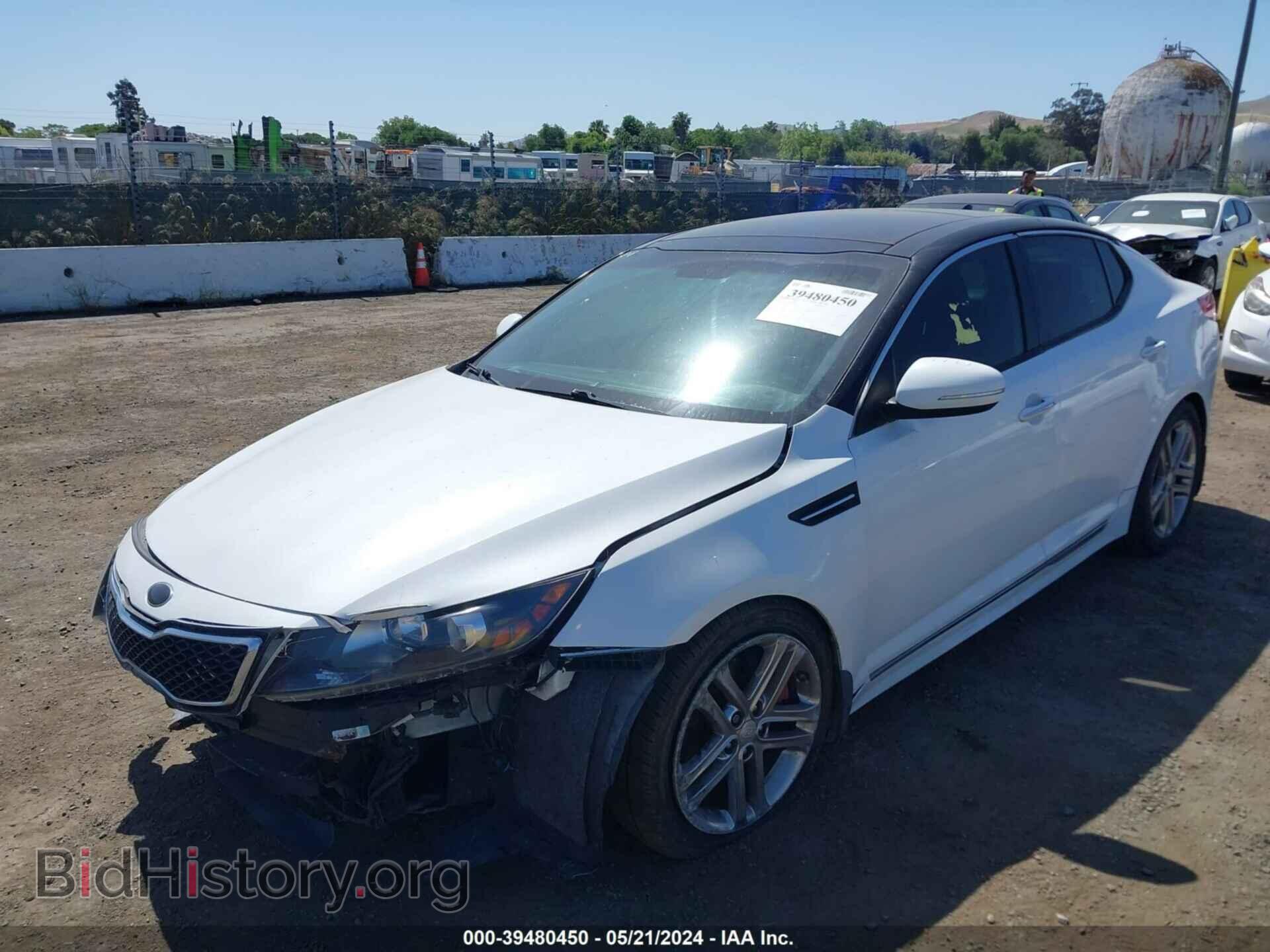 2013 KIA OPTIMA - VIN: 5XXGR4A60DG101123 - Фото 2