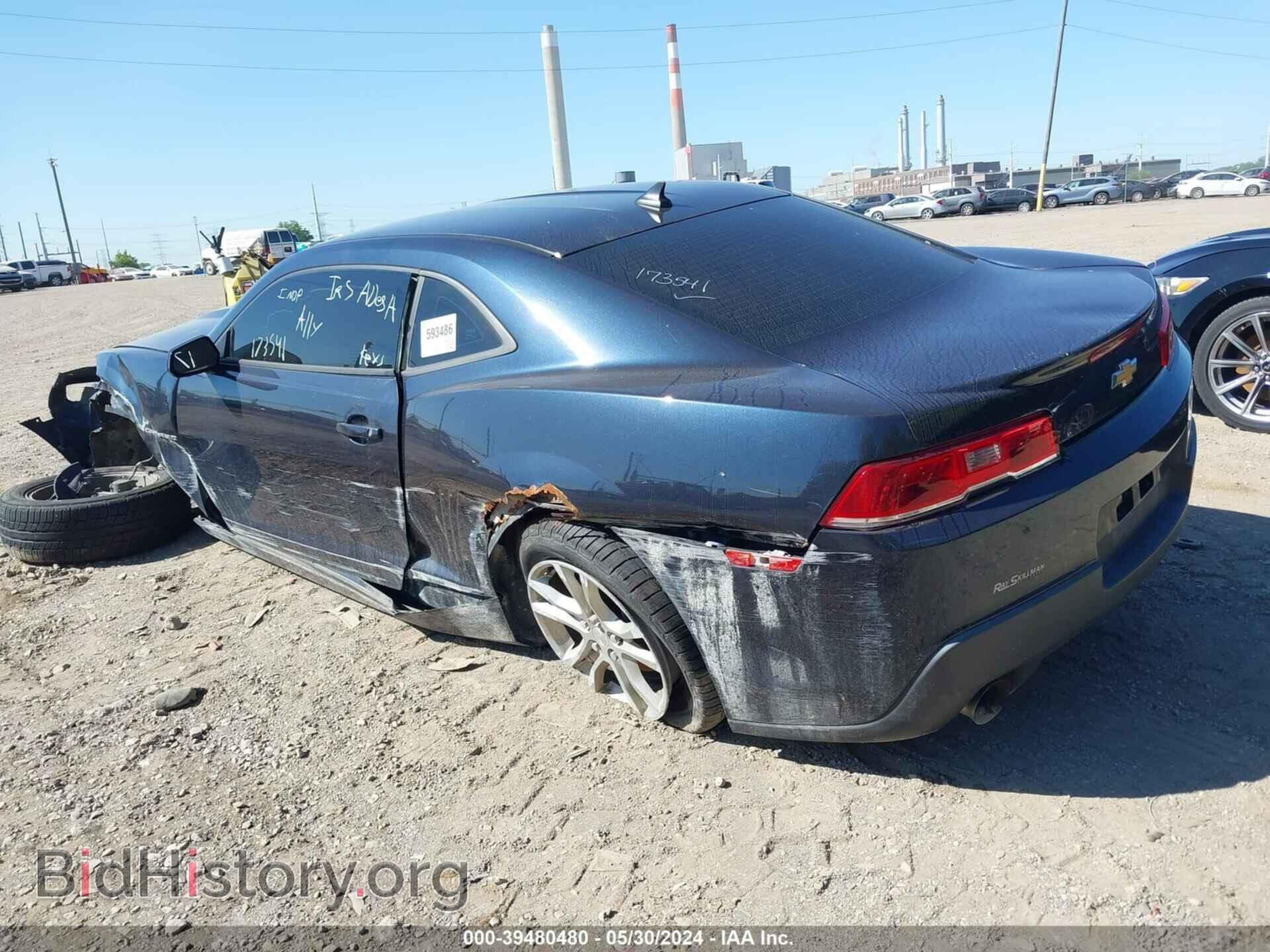 2014 CHEVROLET CAMARO - VIN: 2G1FA1E30E9173541 - Фото 3
