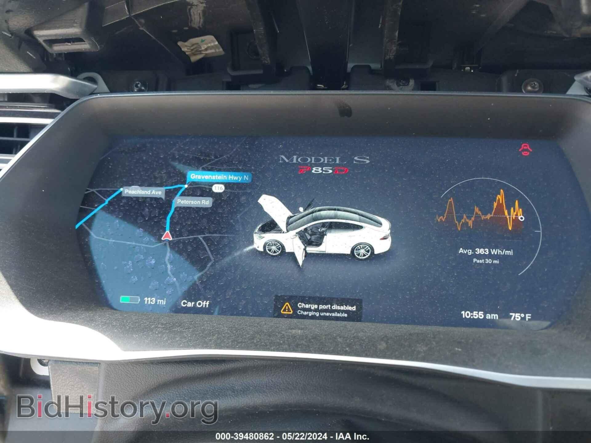 2015 TESLA MODEL S - VIN: 5YJSA1H22FFP73516 - Photo 7