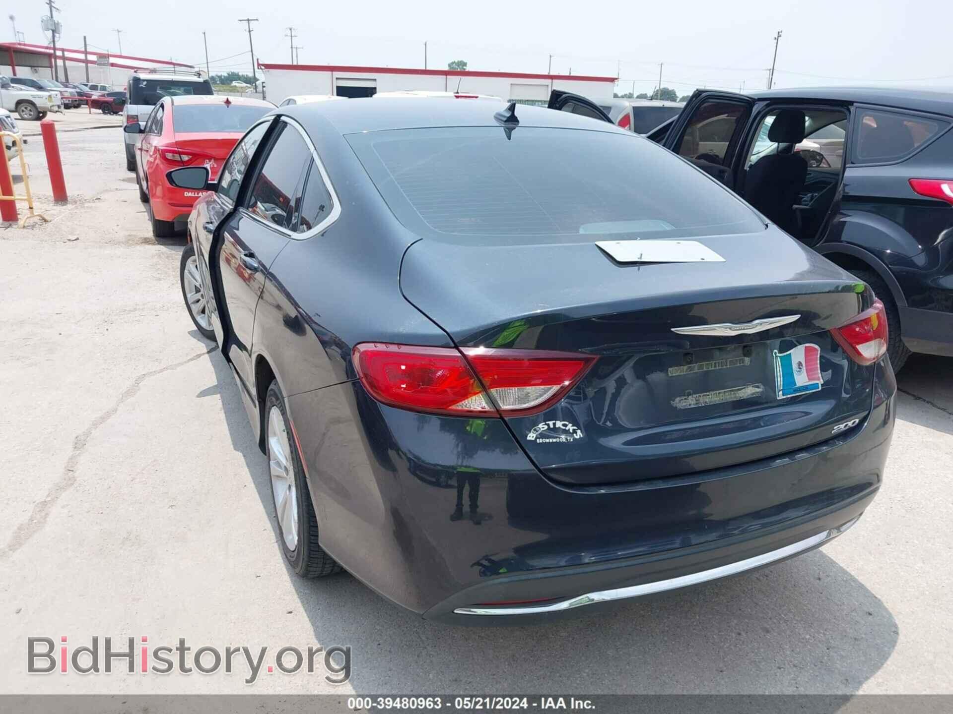 2016 CHRYSLER 200 - VIN: 1C3CCCAB6GN172539 - Фото 3