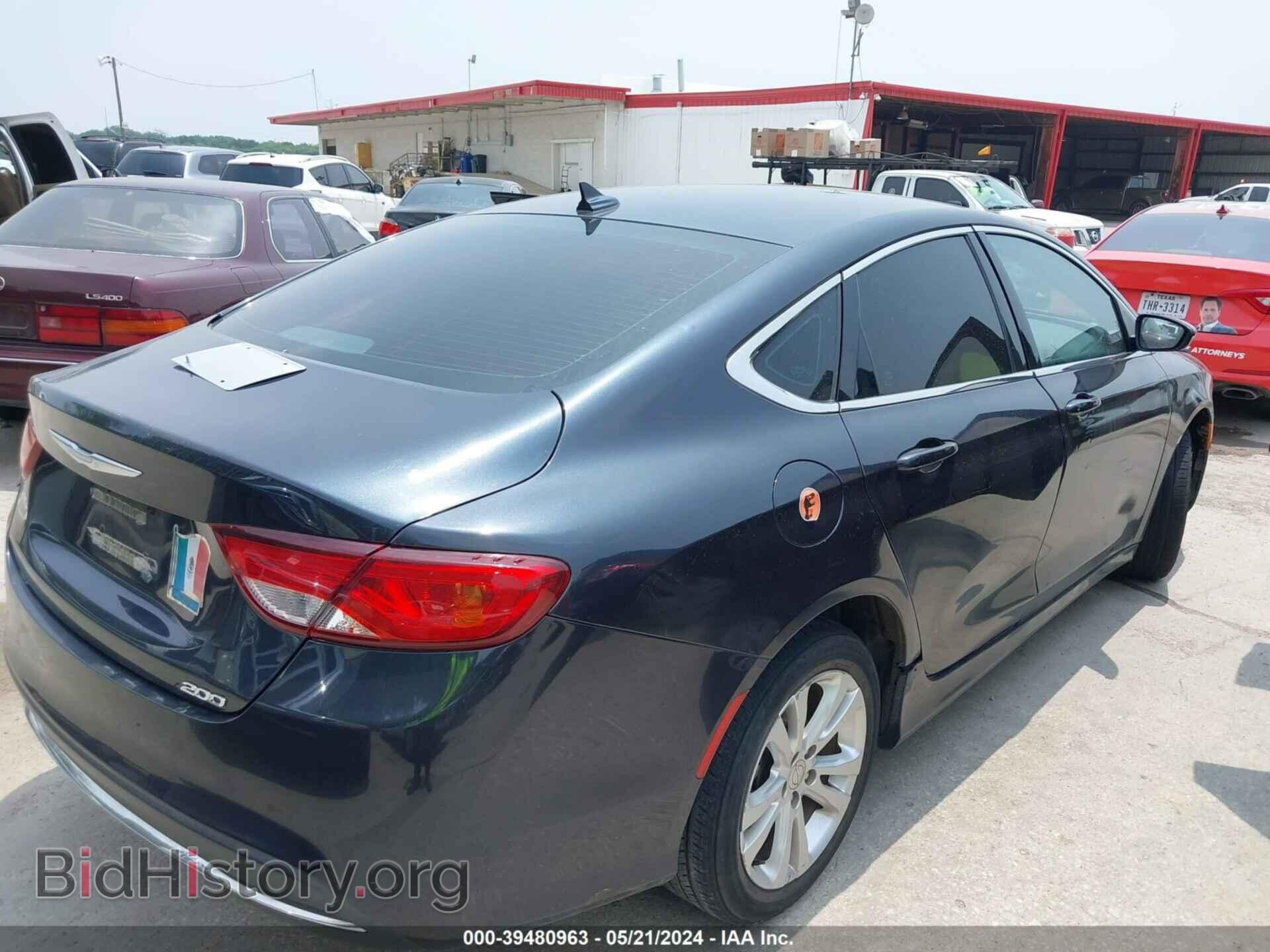 2016 CHRYSLER 200 - VIN: 1C3CCCAB6GN172539 - Фото 4