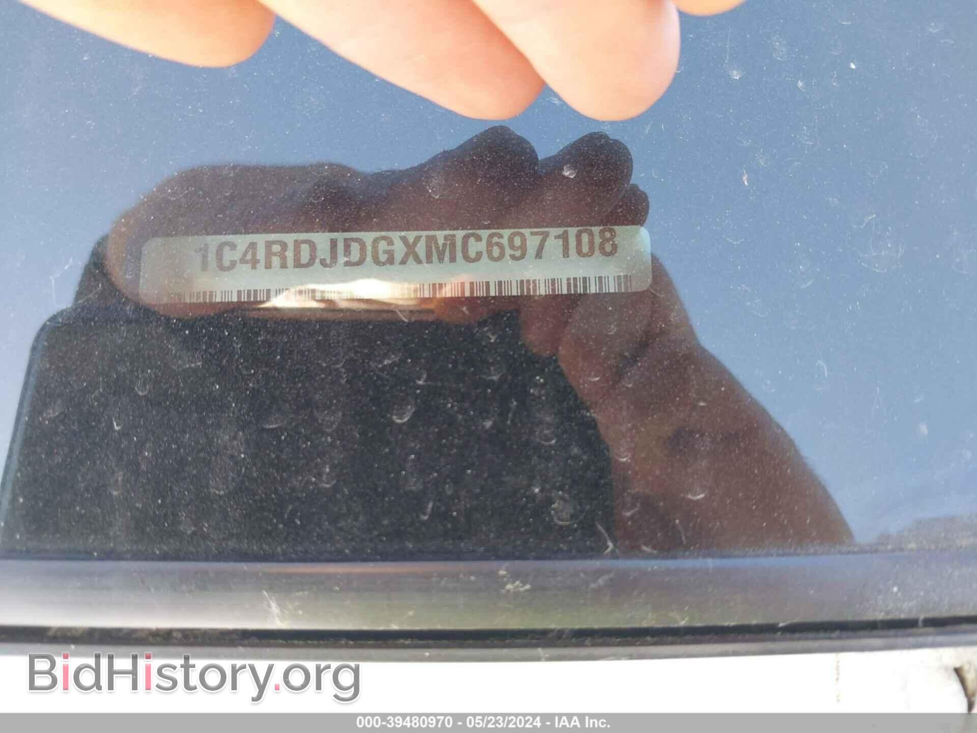 2021 DODGE DURANGO - VIN: 1C4RDJDGXMC697108 - Фото 9