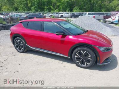2022 Kia EV6 Wind, red — VIN KNDC3DLC4N5032011, IAAI
