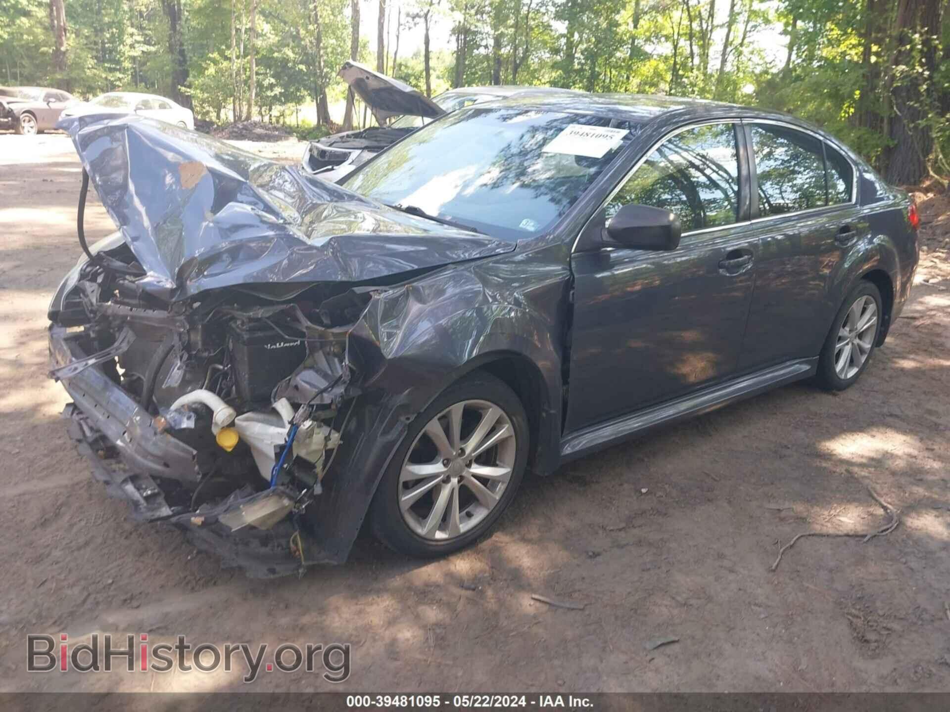 2014 SUBARU LEGACY - VIN: 4S3BMCA63E3011341 - Фото 2