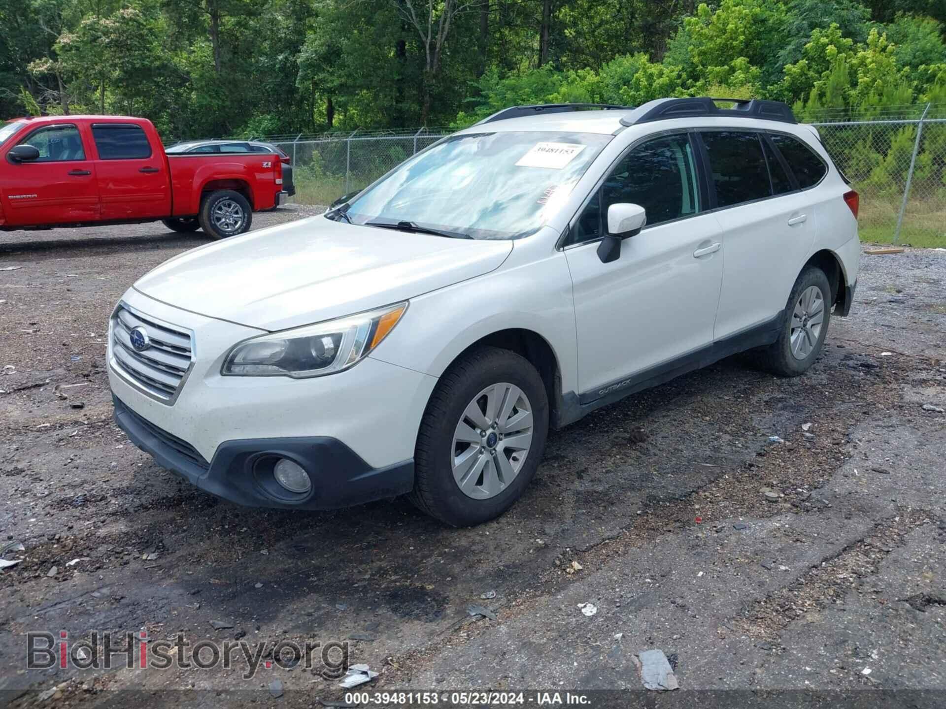 2016 SUBARU OUTBACK - VIN: 4S4BSBFC2G3242860 - Фото 2