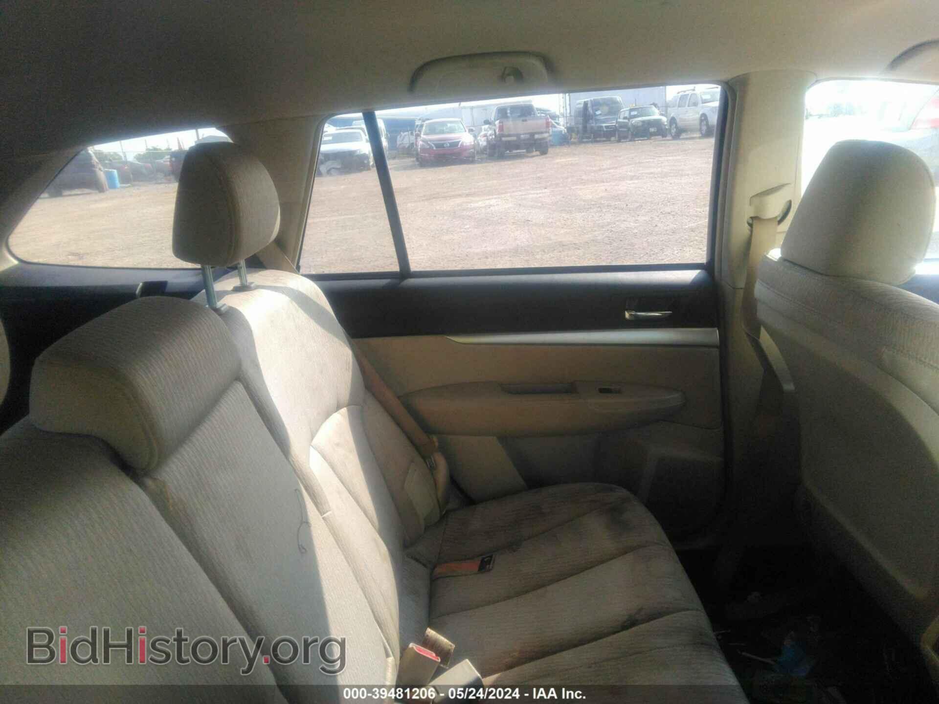 2011 SUBARU OUTBACK - VIN: 4S4BRBCC7B3416916 - Photo 8