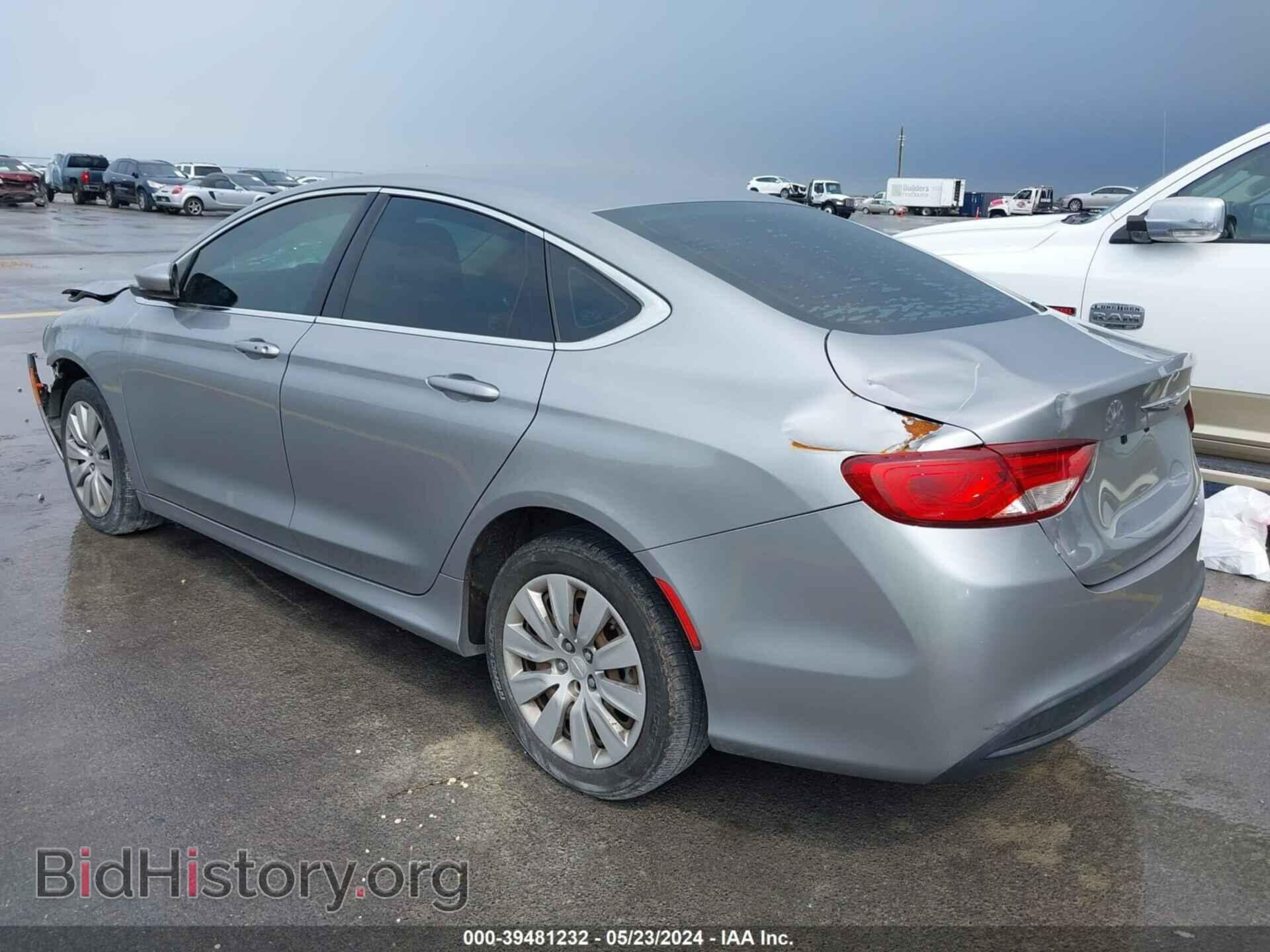 2016 CHRYSLER 200 - VIN: 1C3CCCFB7GN162160 - Фото 3