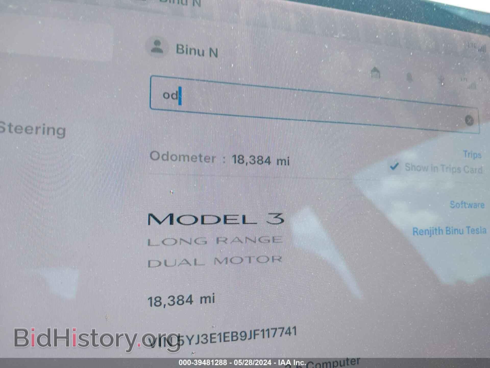 2018 TESLA MODEL 3 - VIN: 5YJ3E1EB9JF117741 - Photo 7