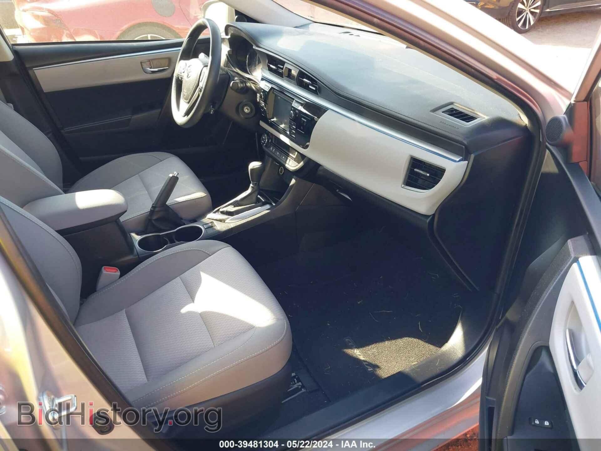 2015 TOYOTA COROLLA - VIN: 2T1BURHEXFC390573 - Фото 5