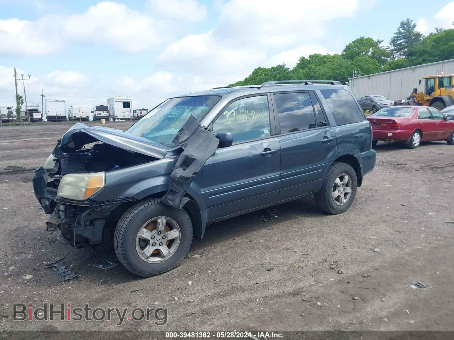 2006 HONDA PILOT - VIN: 2HKYF18706H518730 - Фото 2
